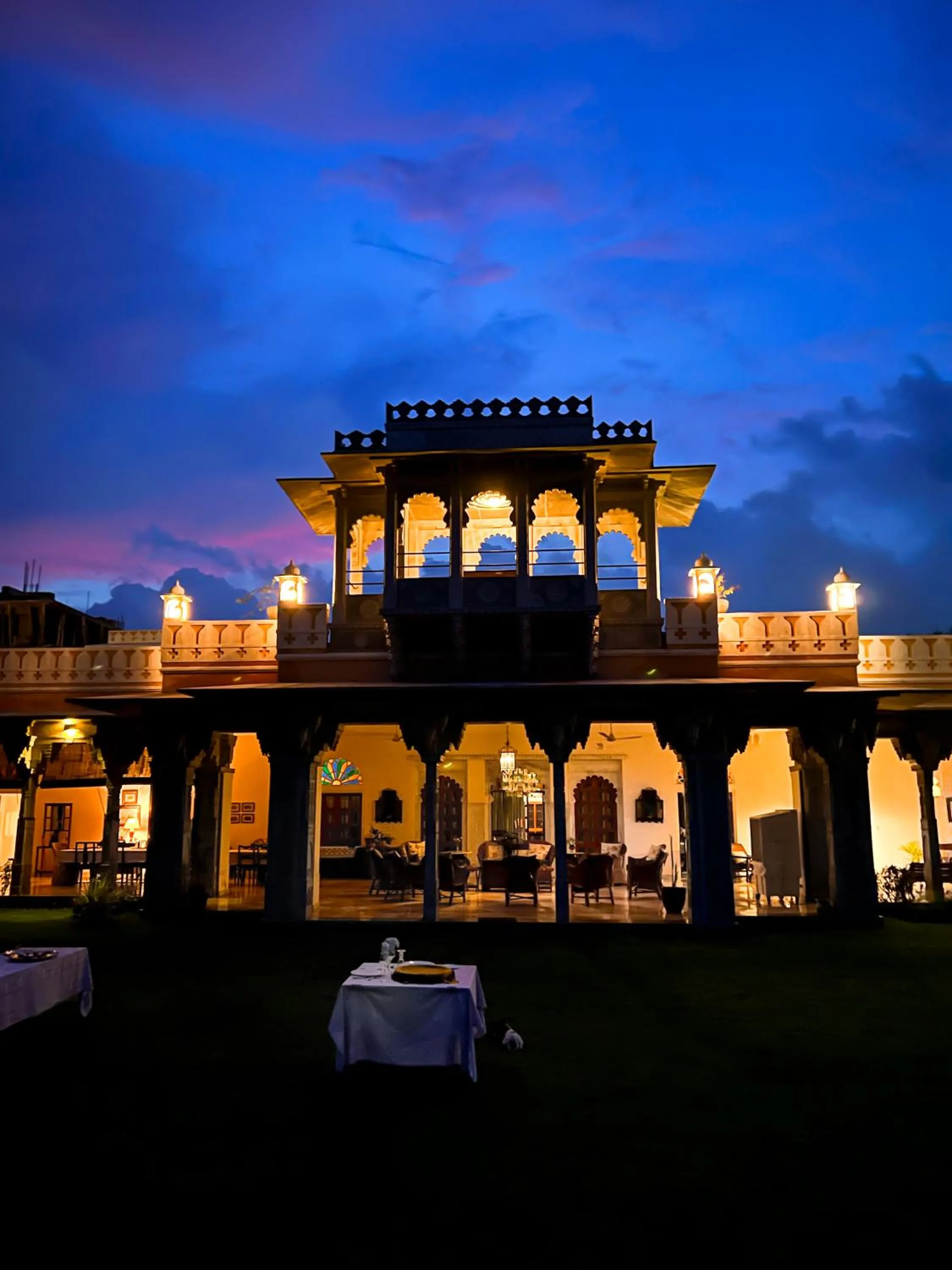 Night in Dev Shree Deogarh