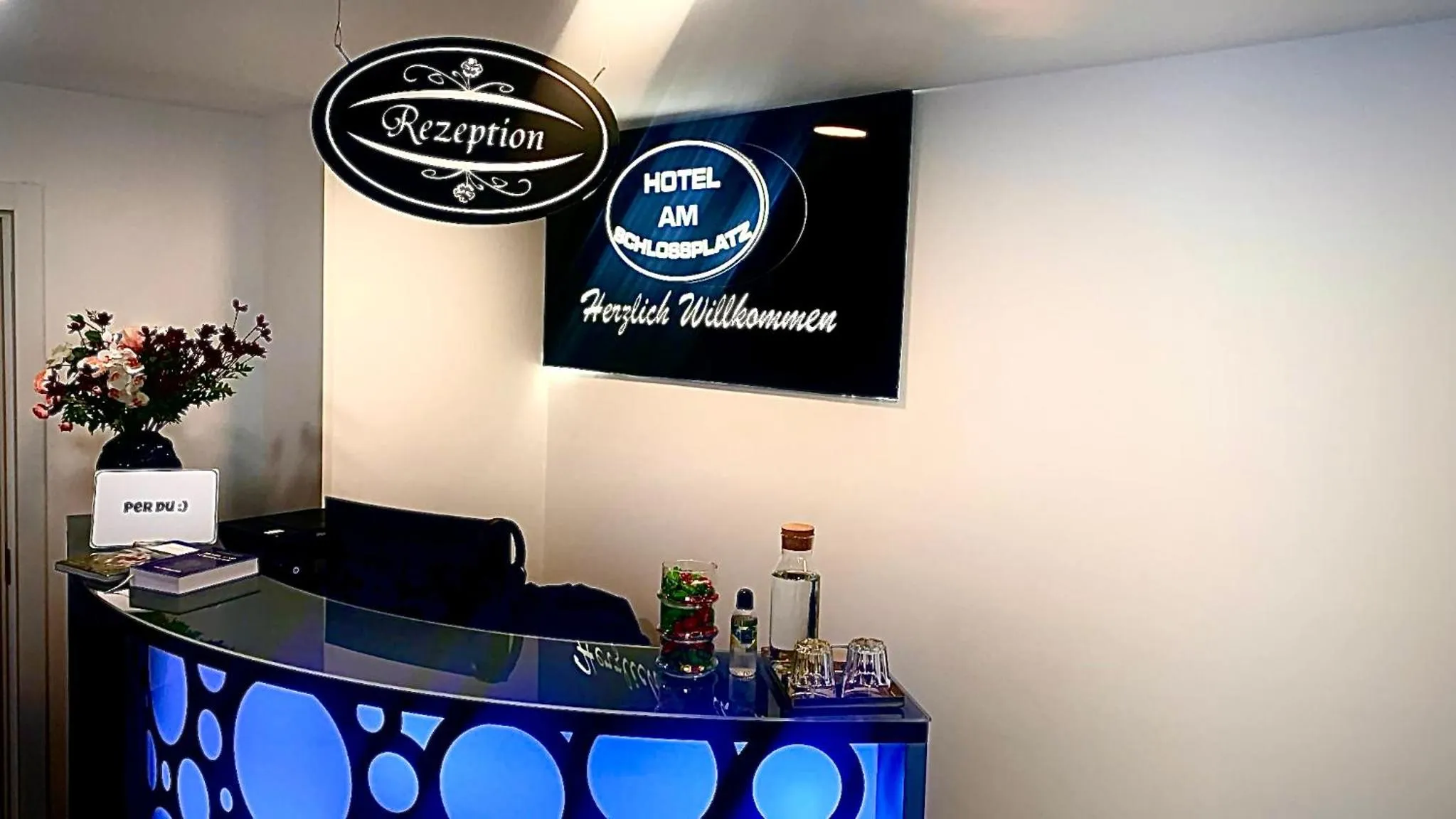 Lobby or reception in Hotel am Schlossplatz