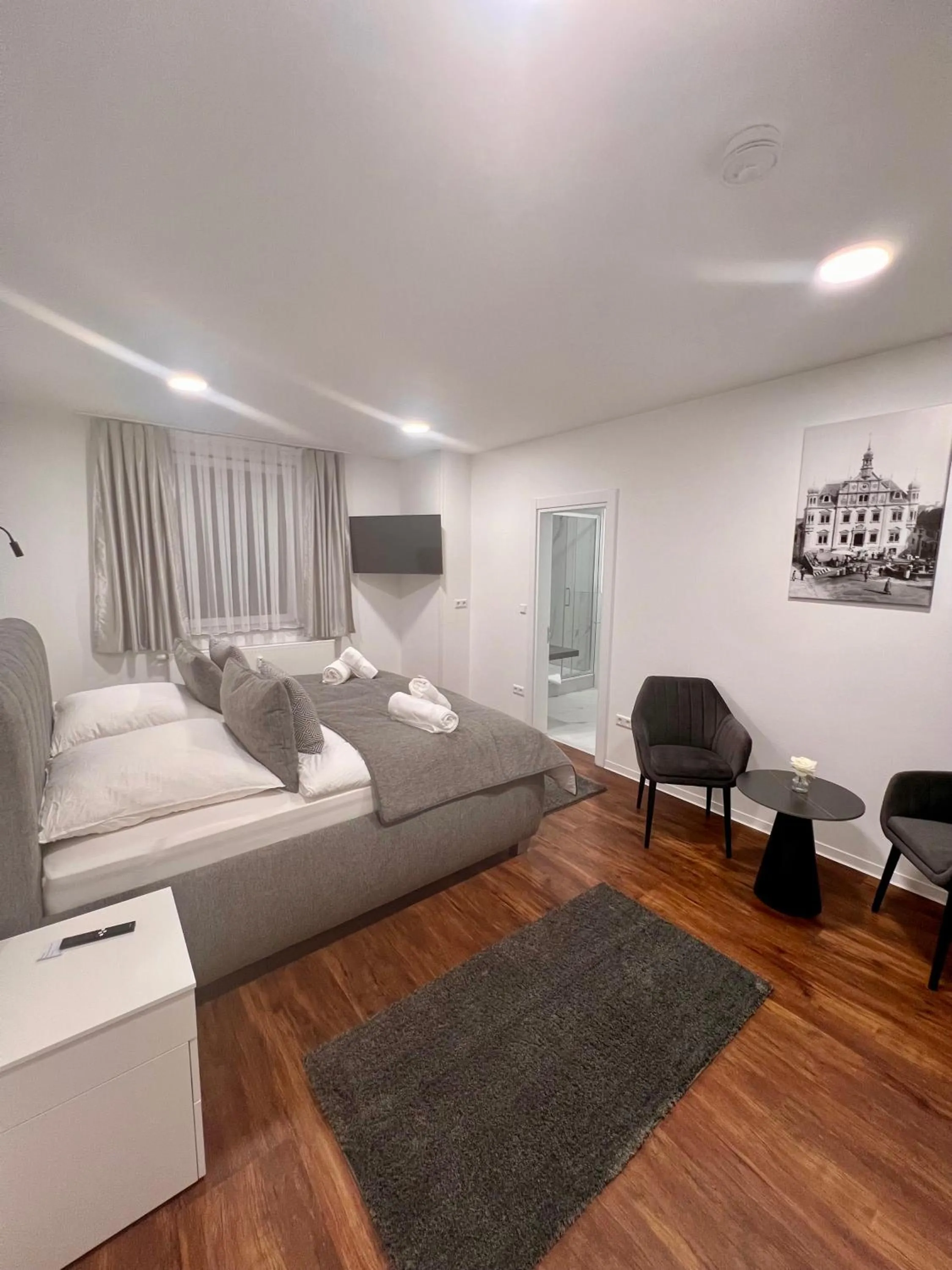 Bed in Hotel am Schlossplatz