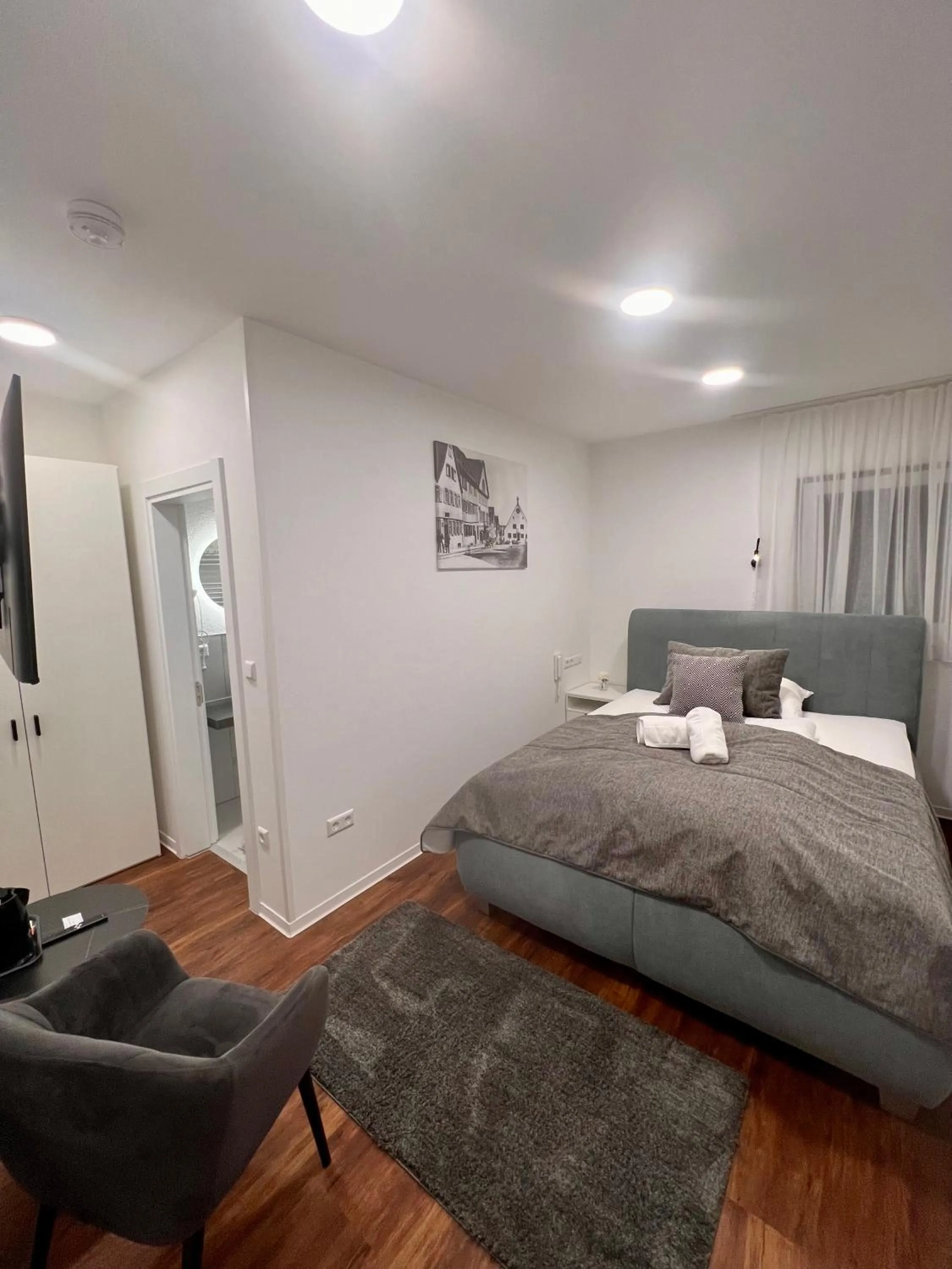 Bed in Hotel am Schlossplatz