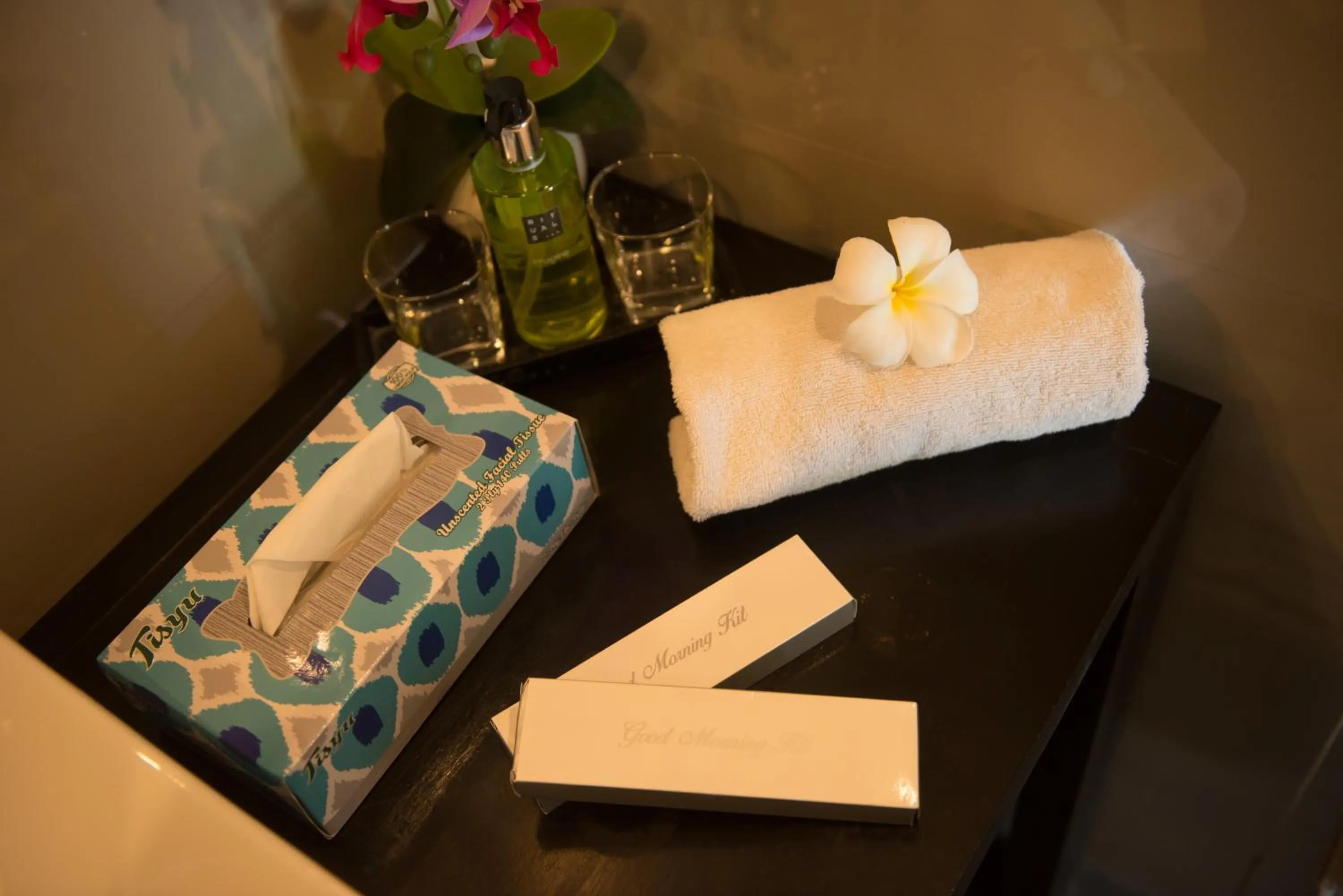 Bathroom in Alona Royal Palm Resort