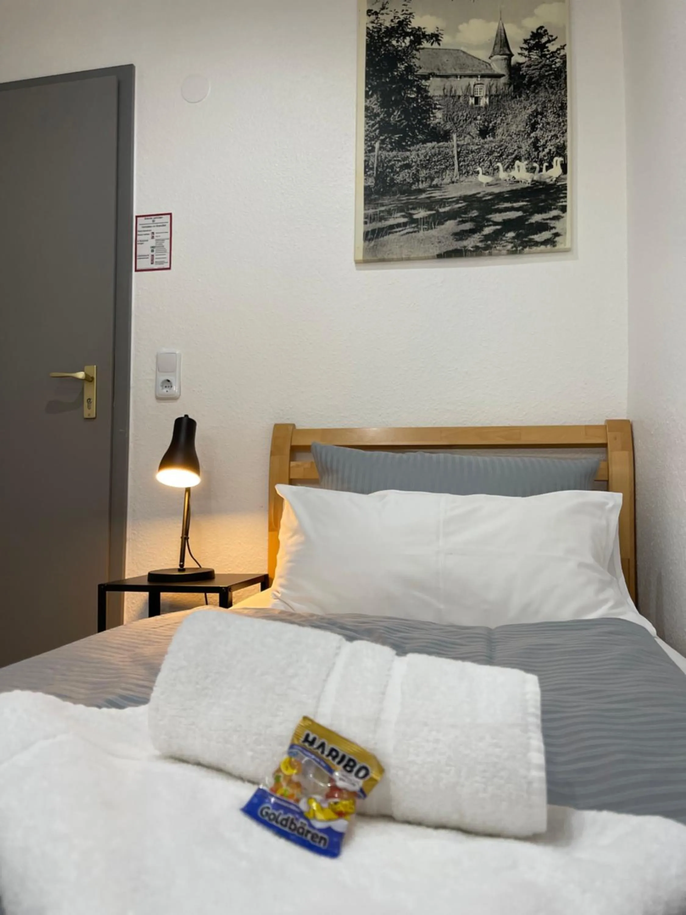 Bed in Hotel Schloss Walbeck