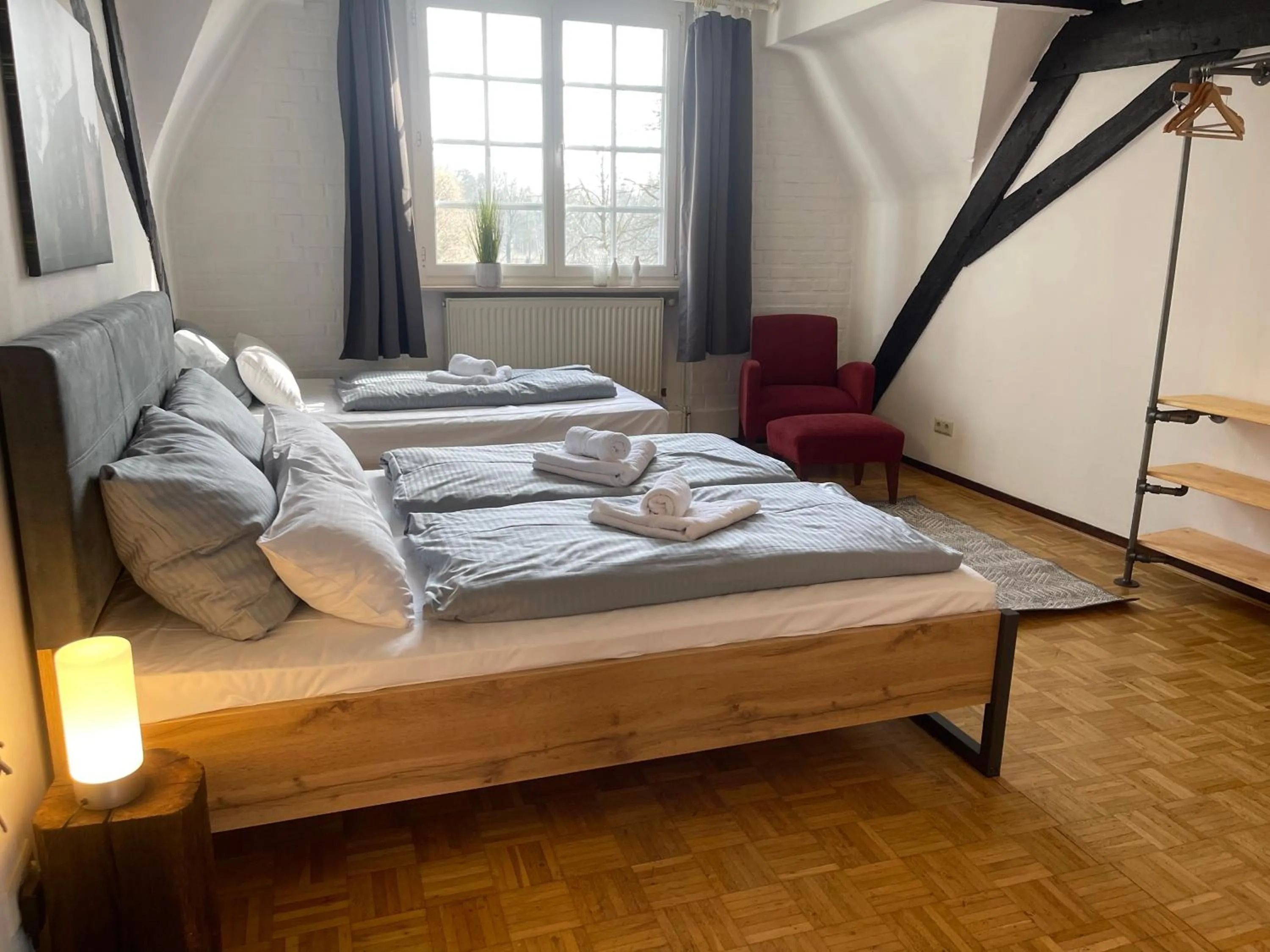 Photo of the whole room, Bed in Hotel Schloss Walbeck