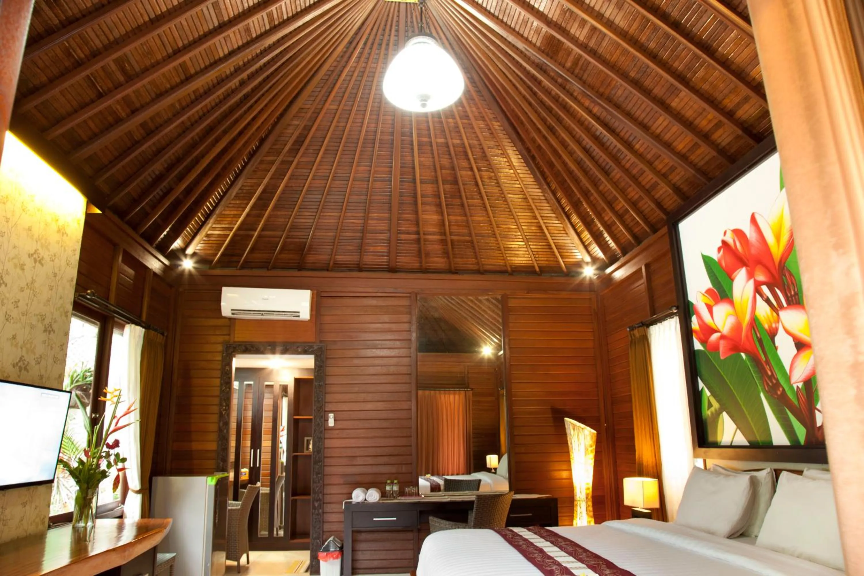 Bed in Jepun Bali Hotel