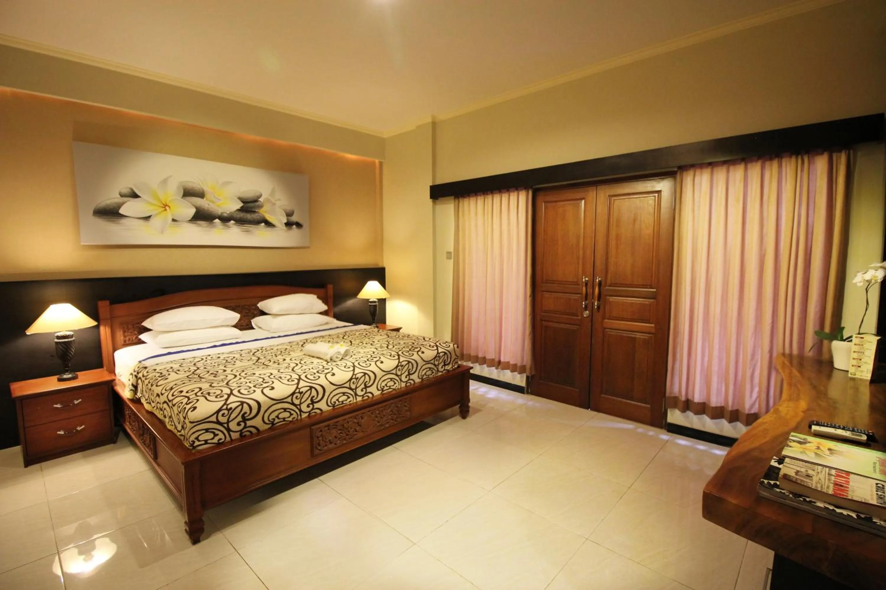 Photo of the whole room, Bed in Jepun Bali Hotel