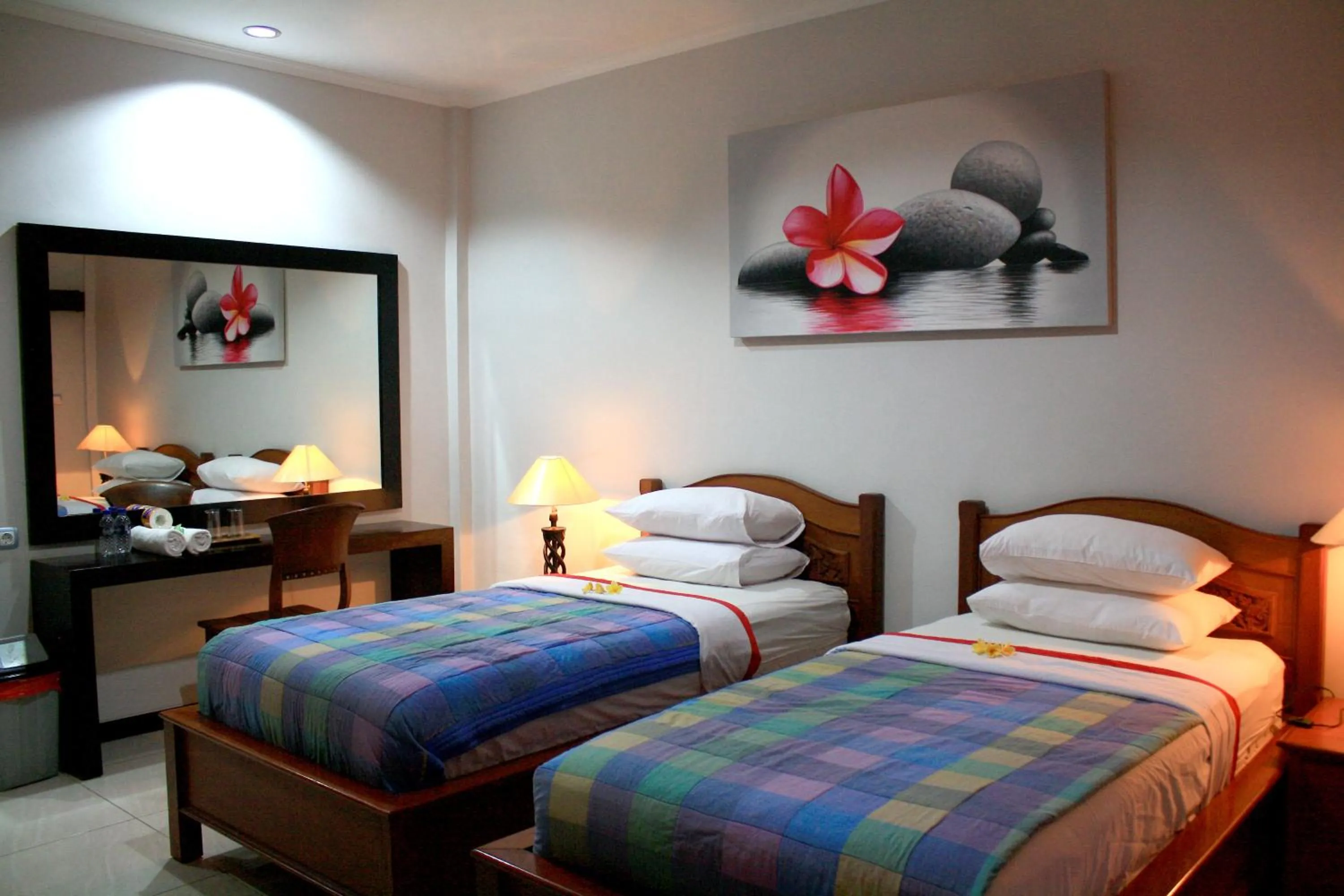 Bed in Jepun Bali Hotel