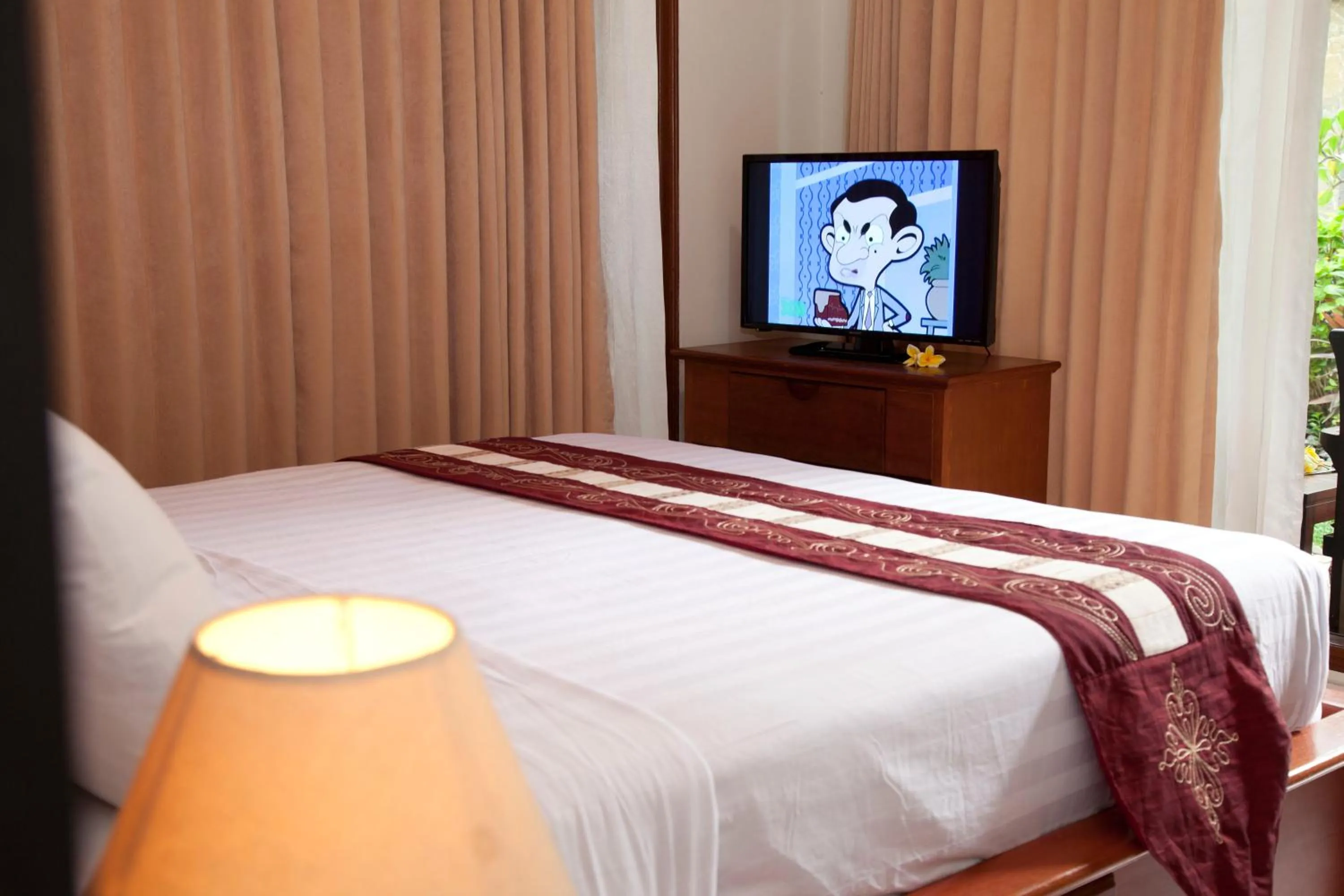 Bed in Jepun Bali Hotel