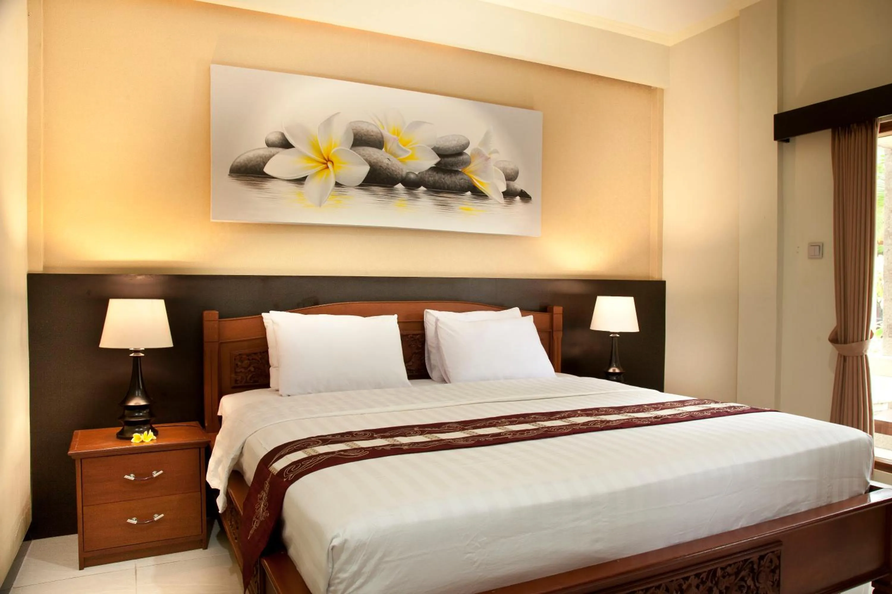 Bed in Jepun Bali Hotel