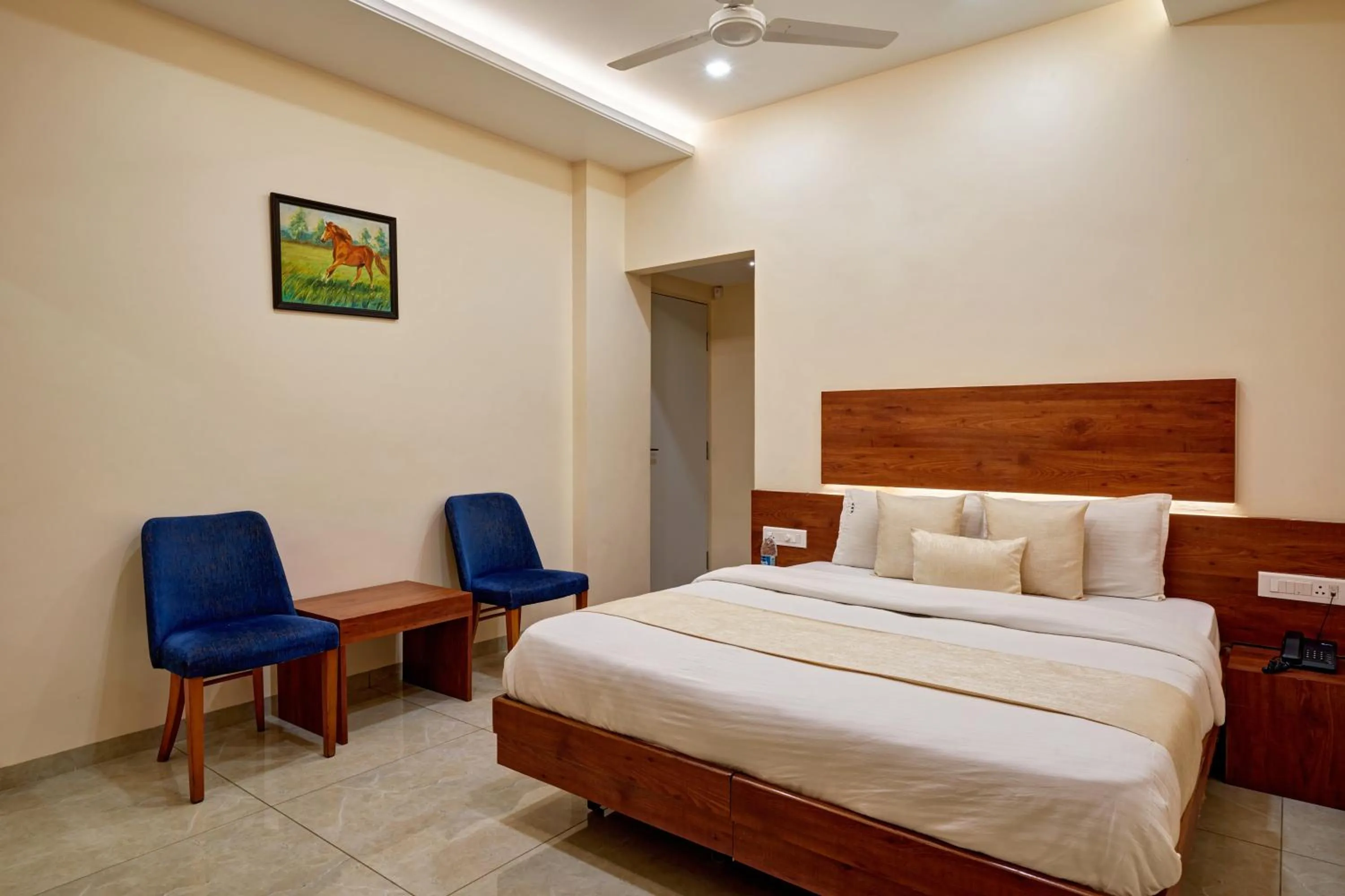Bed in Hotel Rajpurush