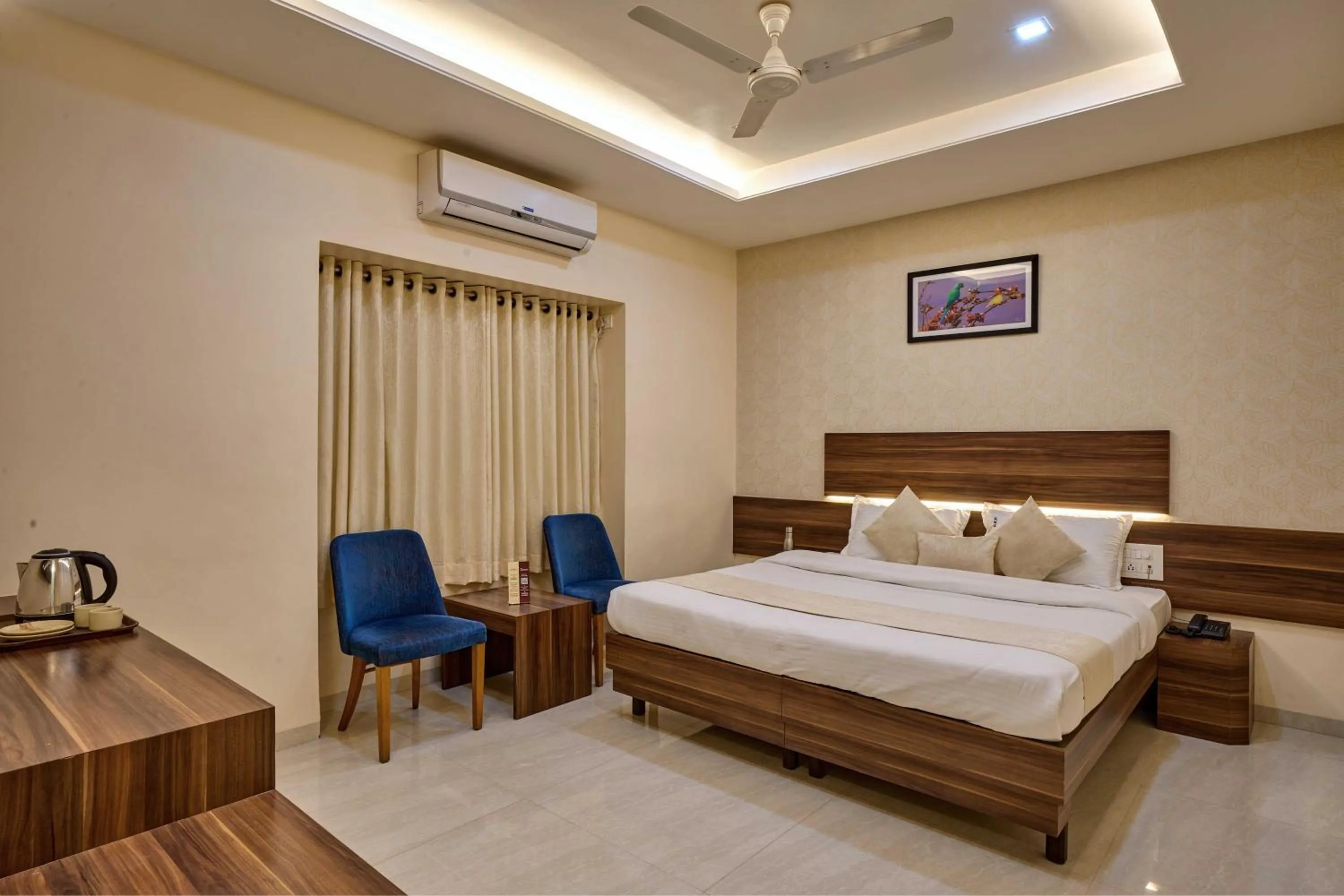 Bed in Hotel Rajpurush
