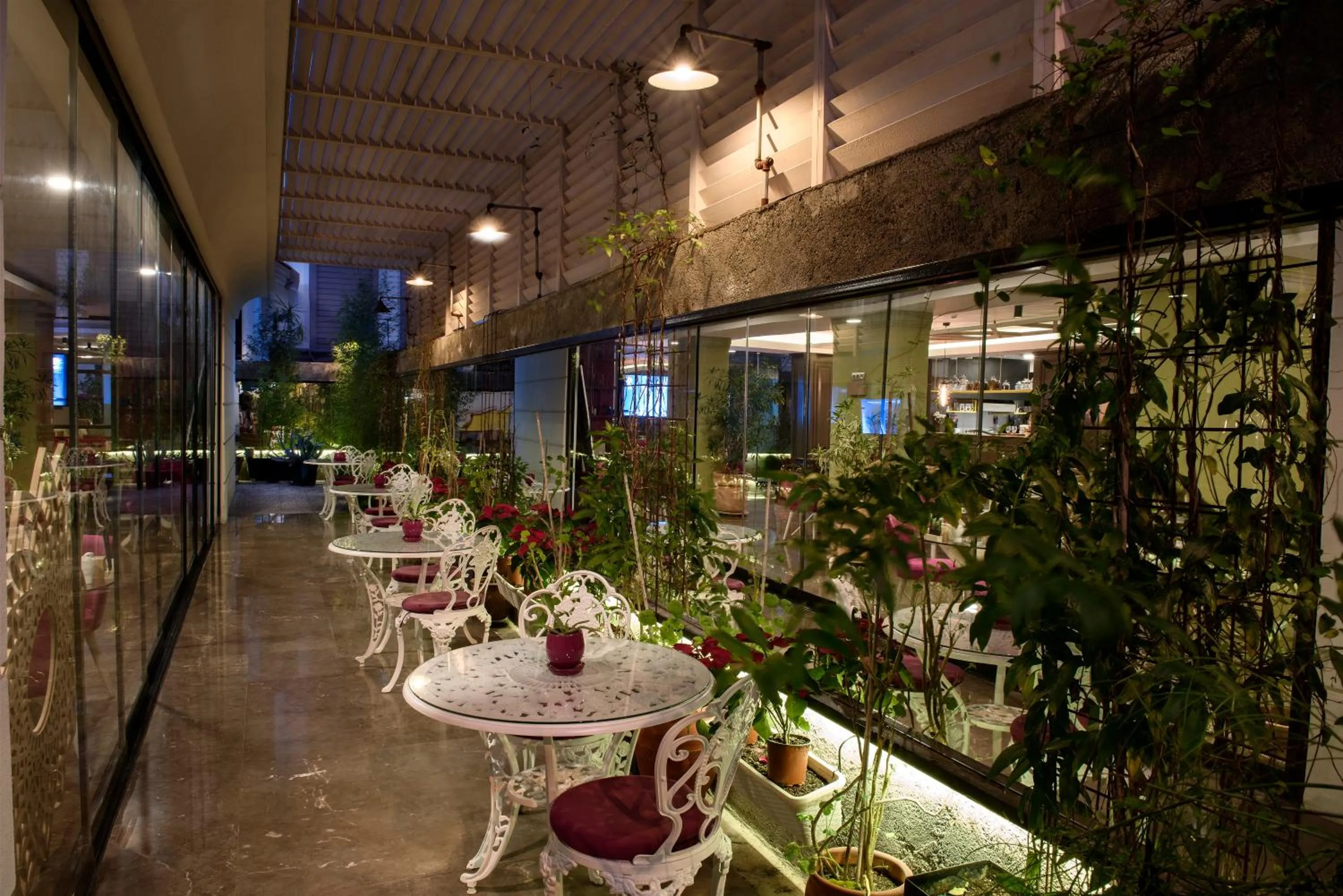 Patio in Nun Hotel