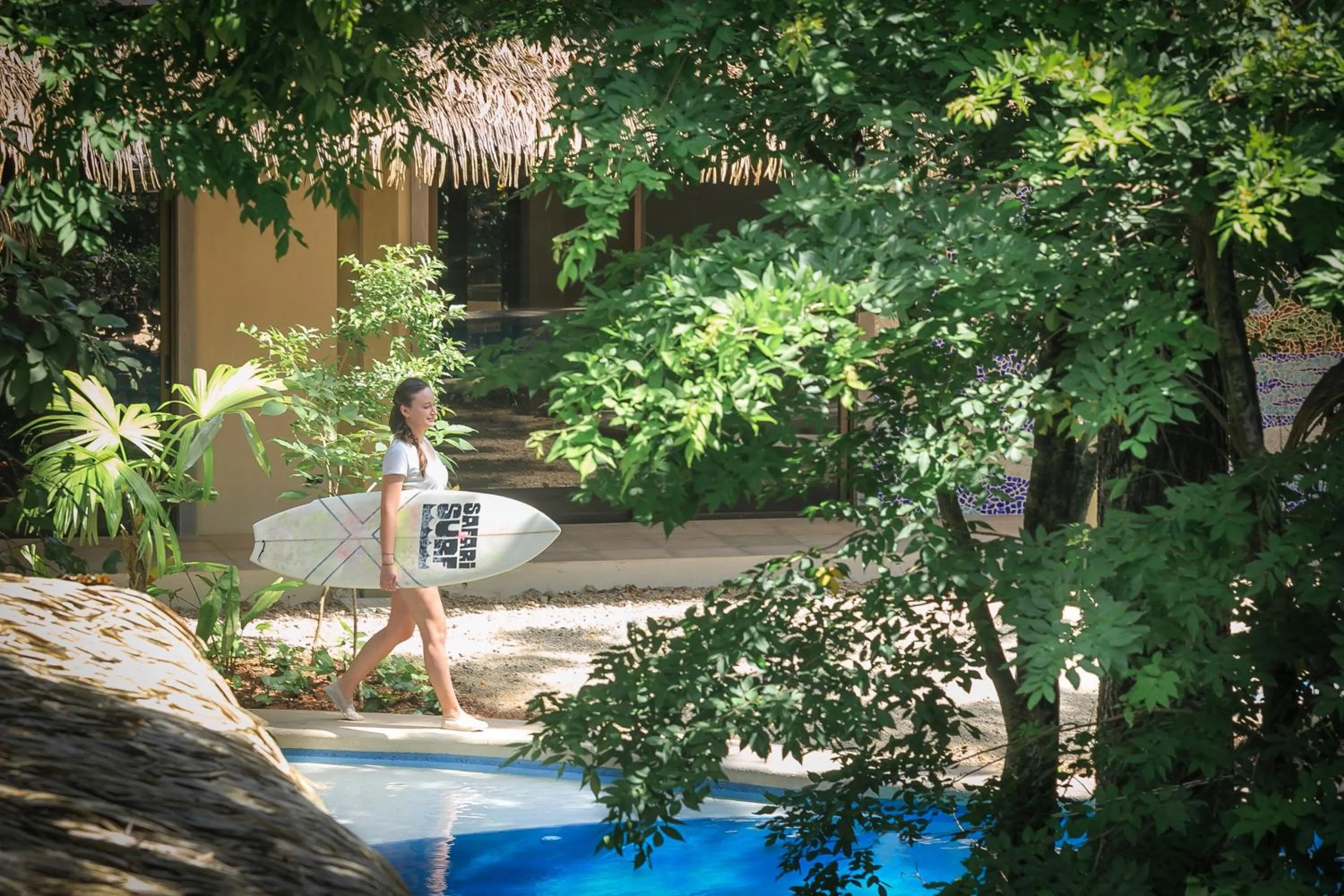 Swimming pool in Olas Verdes Hotel