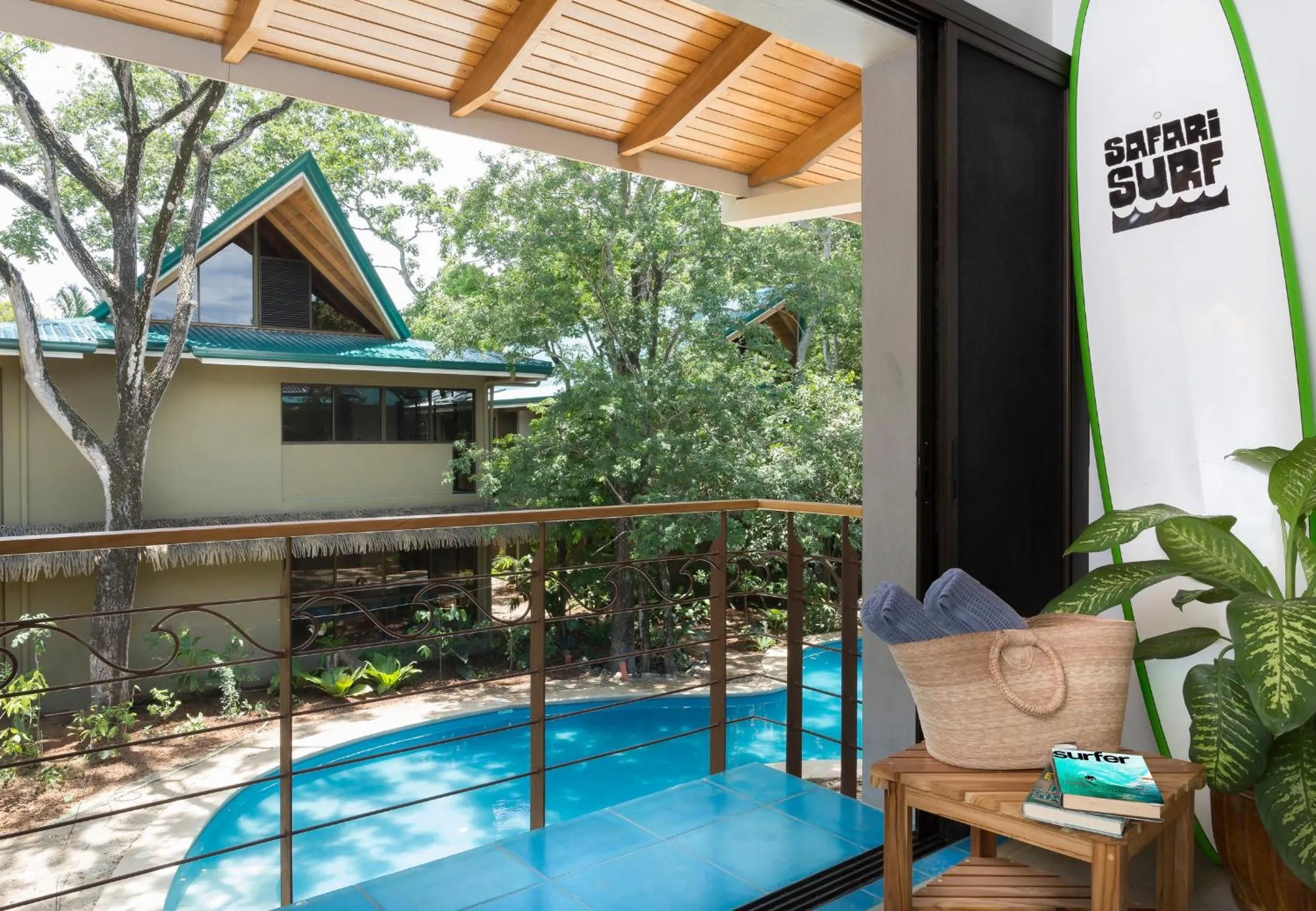 Pool view in Olas Verdes Hotel