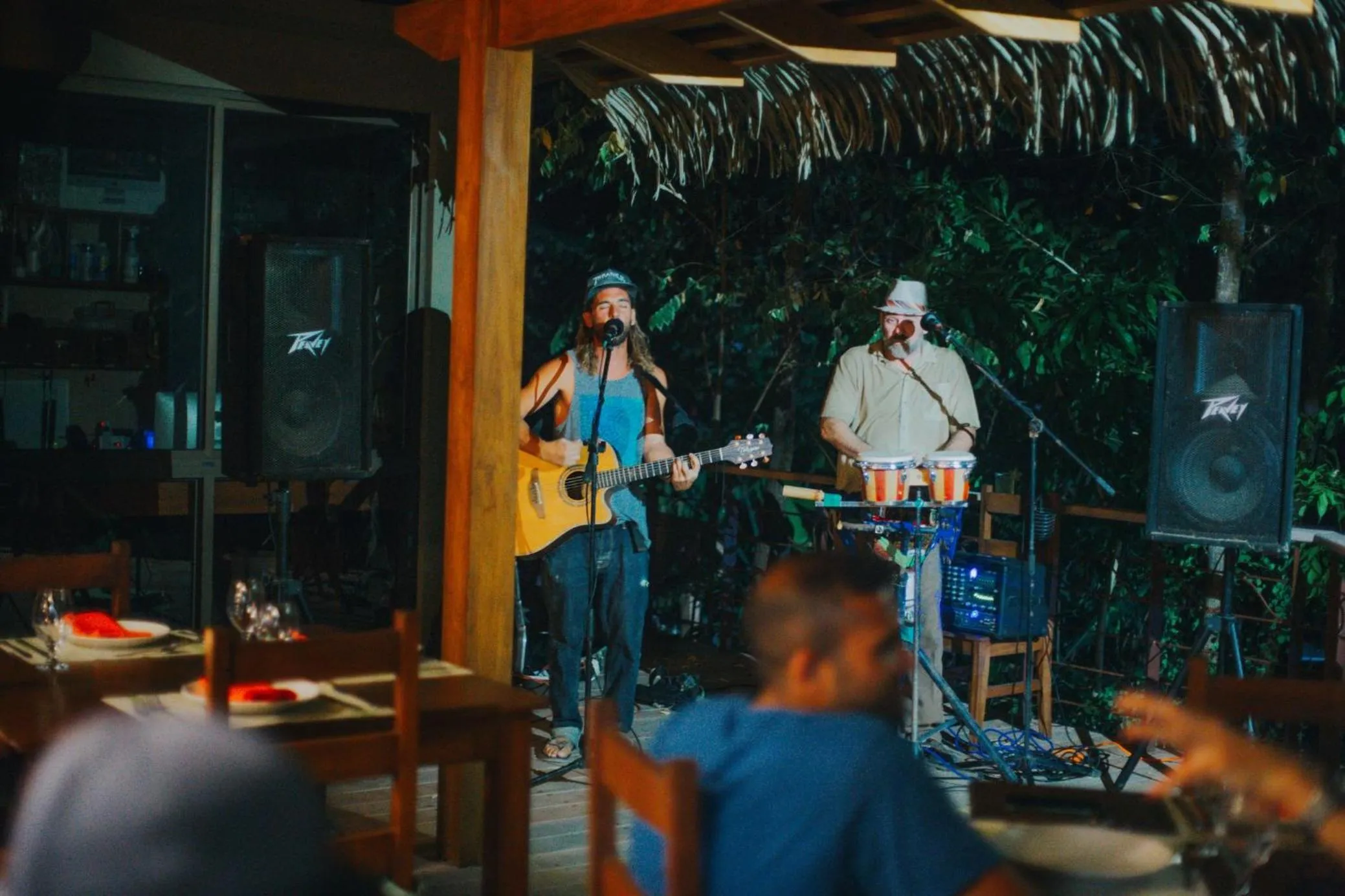 People in Olas Verdes Hotel