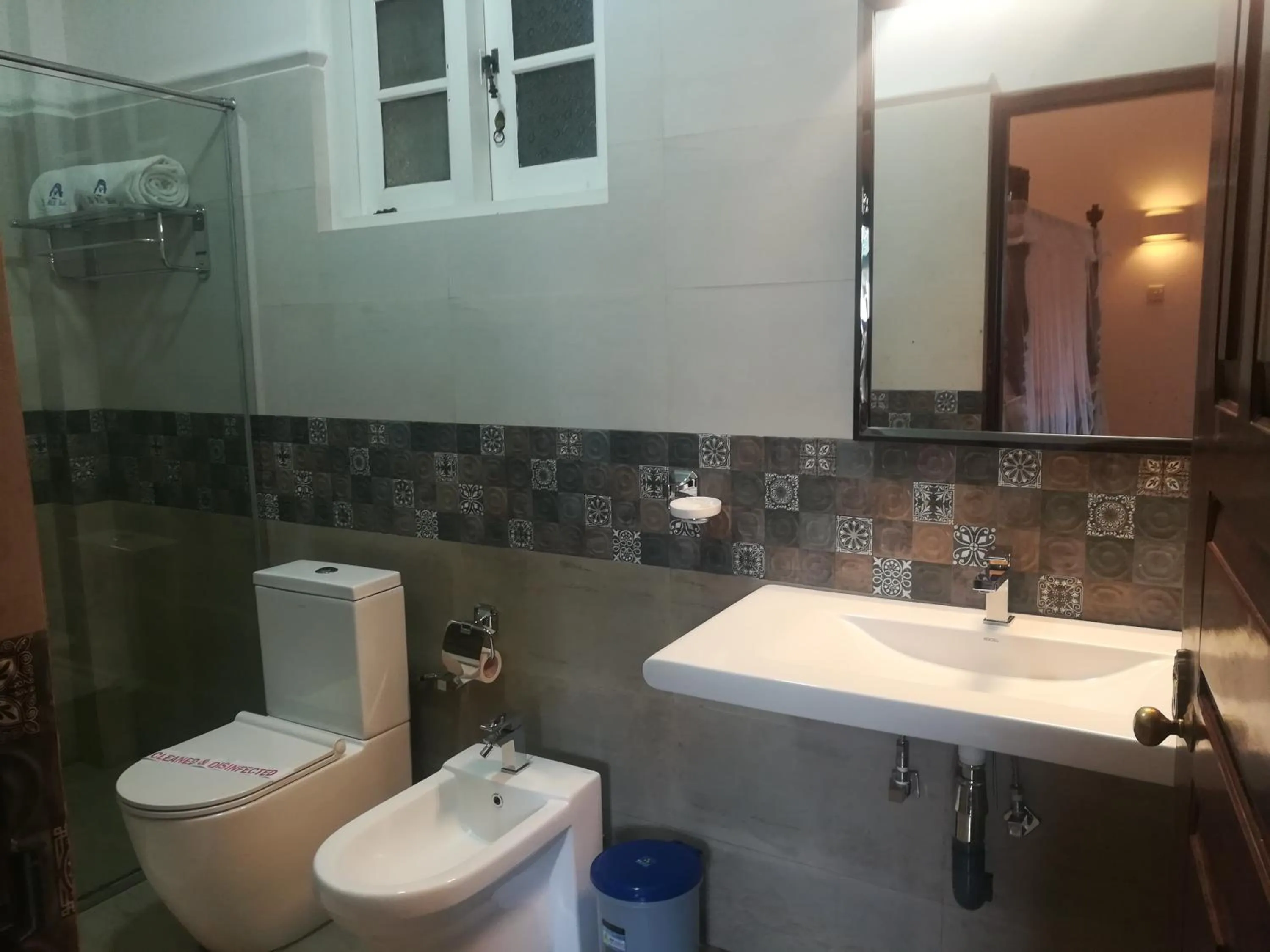 Toilet in The Villa Hotel