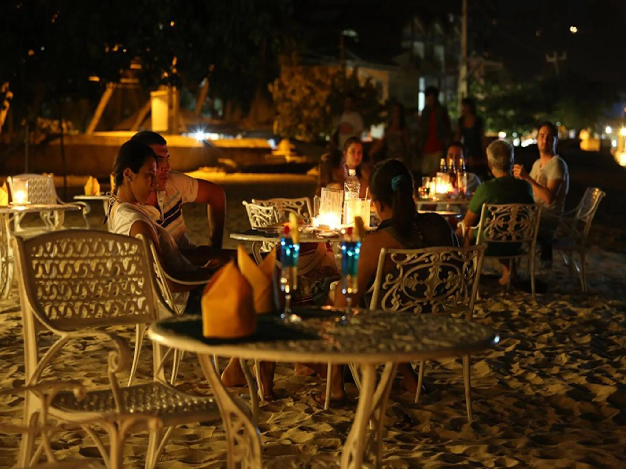 Beach in The Villa Hotel