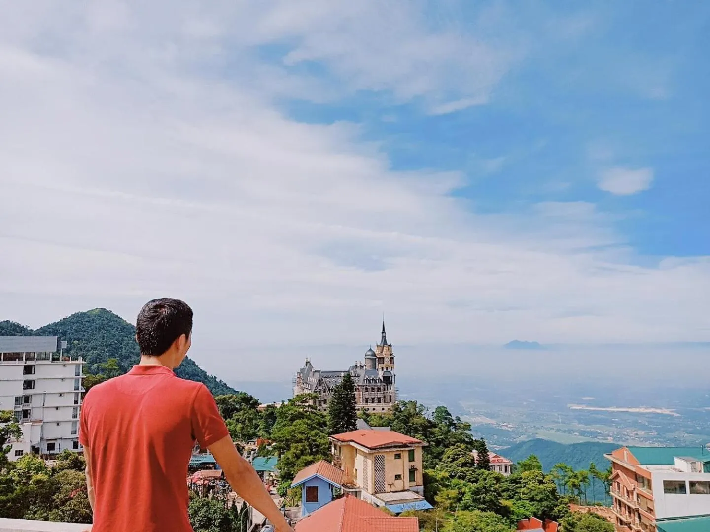 Balcony/Terrace in Anh Minh Hotel
