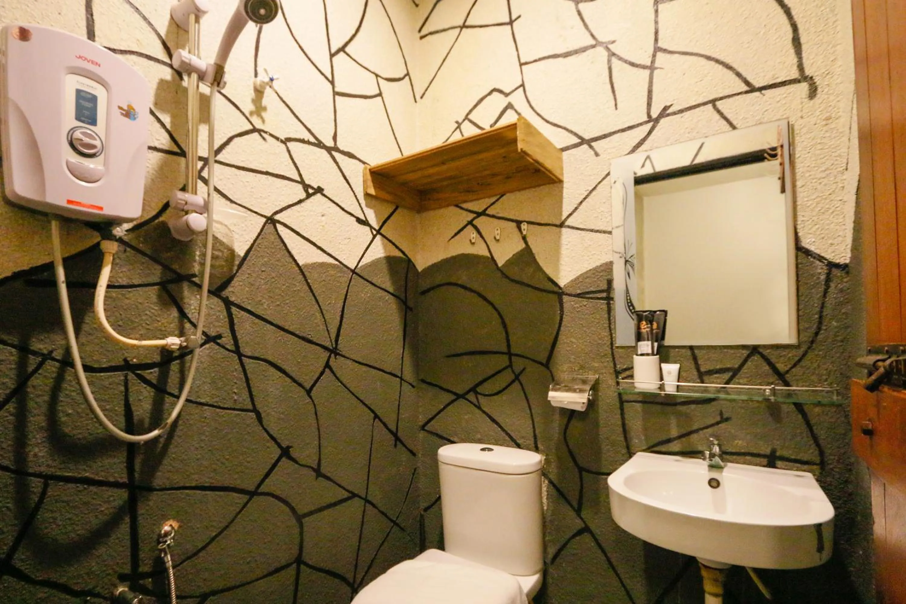 Bathroom in Anggun Hotel