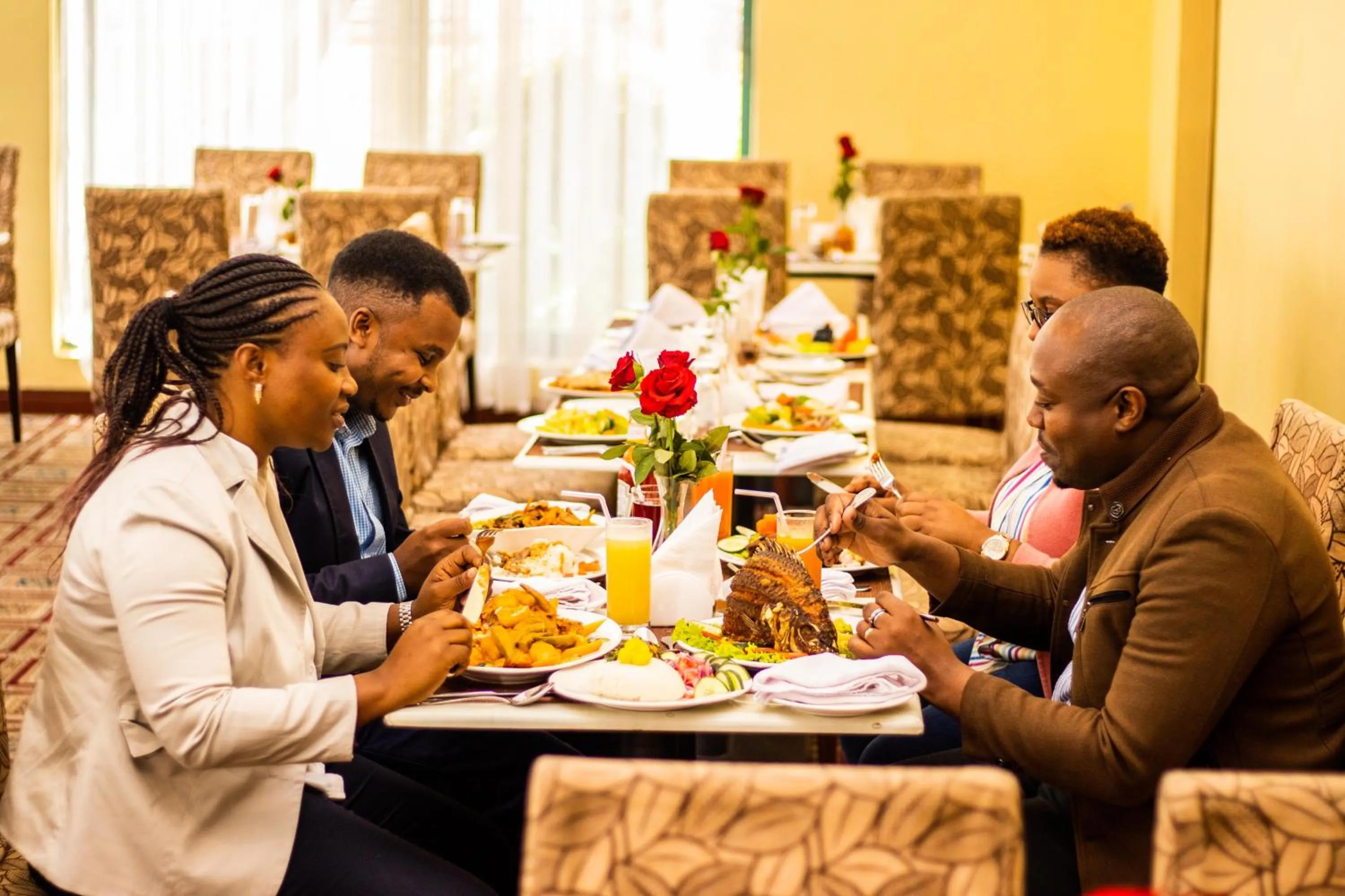 Restaurant/places to eat in Gold Crest Hotel - Arusha