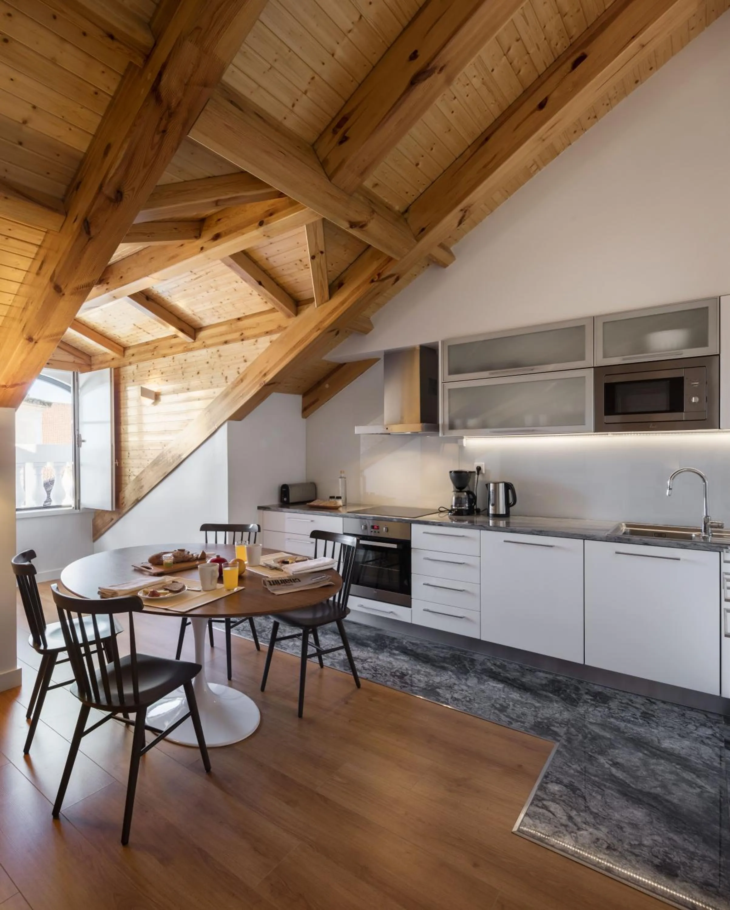 Kitchen or kitchenette in Lisbon Serviced Apartments - Baixa Castelo