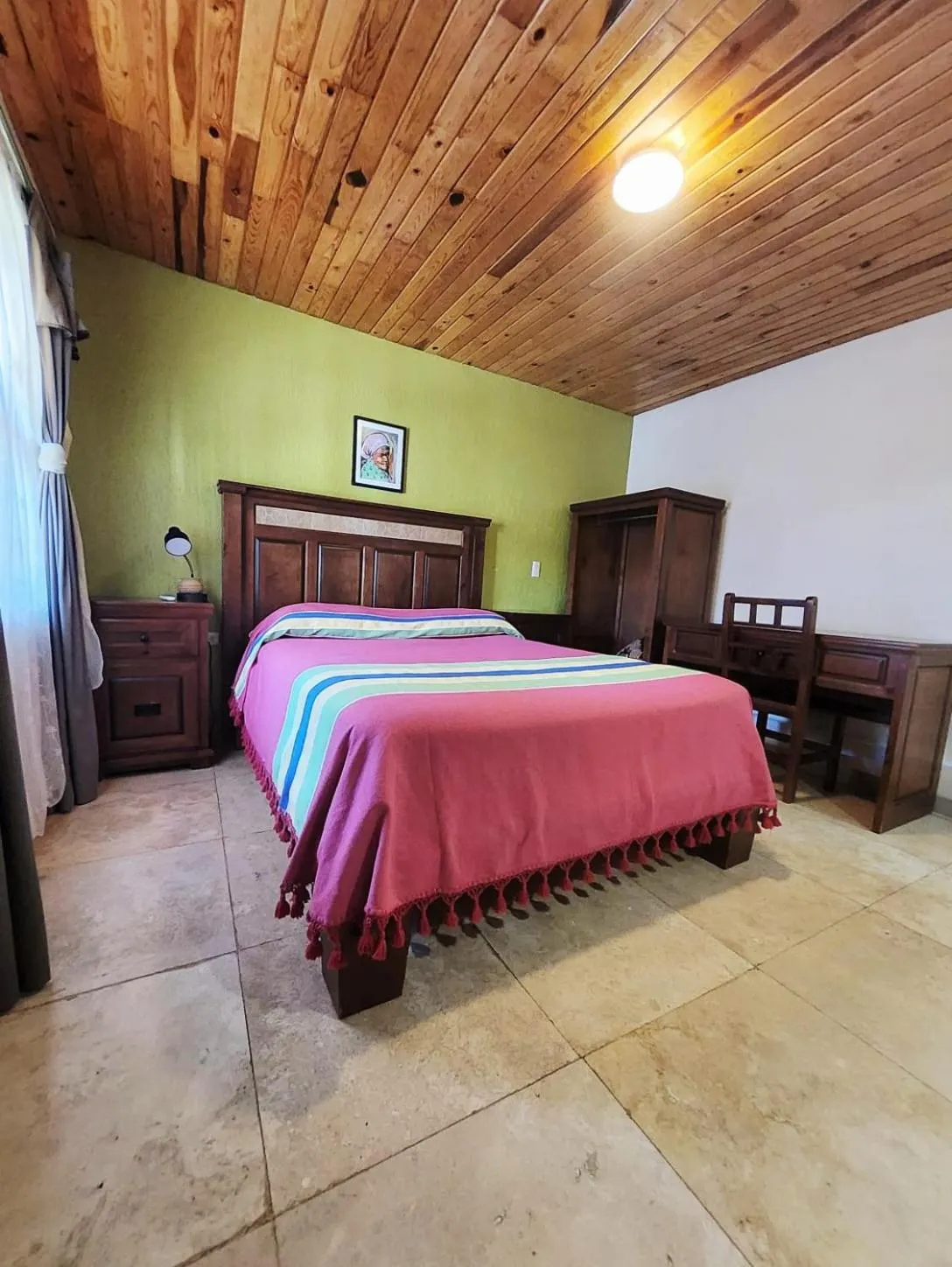 Bed in Hotel Ecológico Temazcal