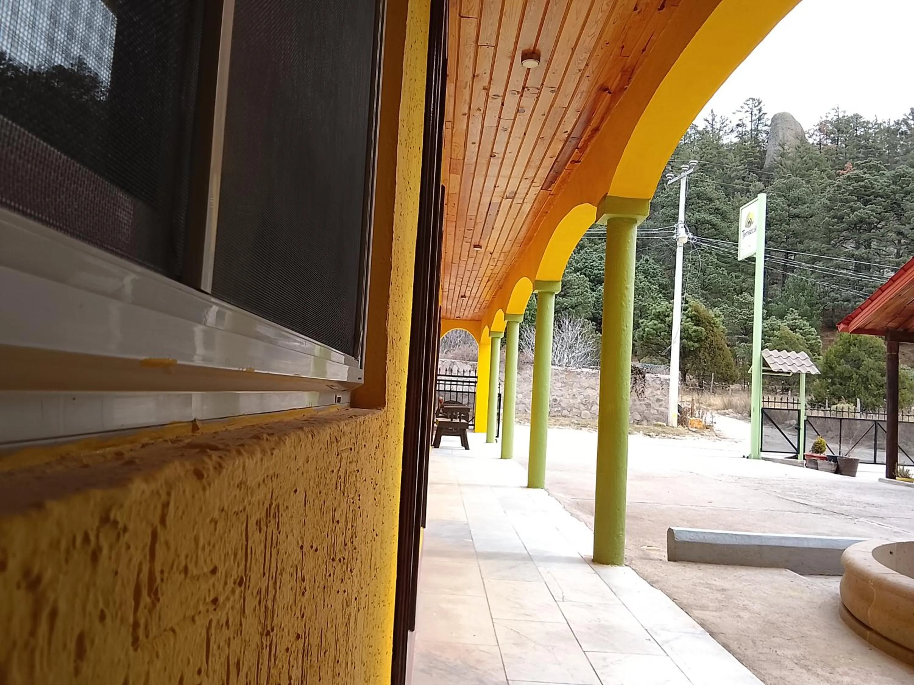 Property building in Hotel Ecológico Temazcal