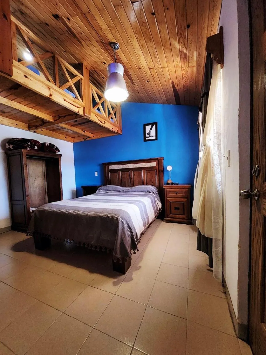 Bed in Hotel Ecológico Temazcal