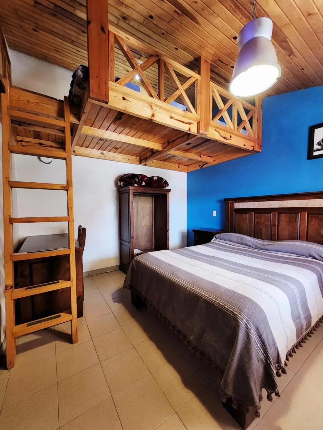 Bed in Hotel Ecológico Temazcal