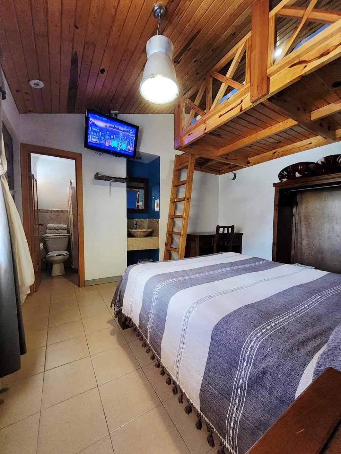 Bed in Hotel Ecológico Temazcal