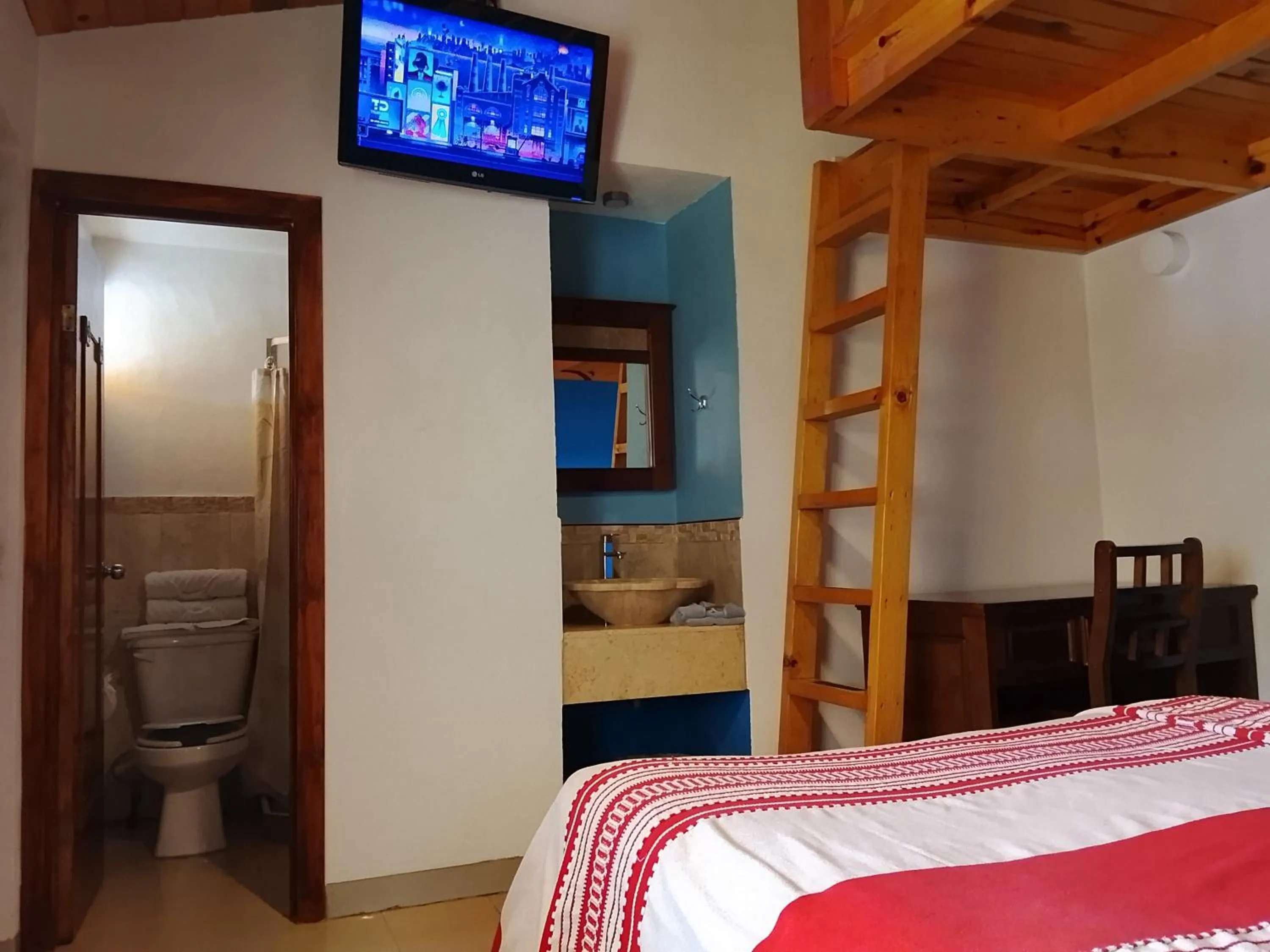 Bed in Hotel Ecológico Temazcal