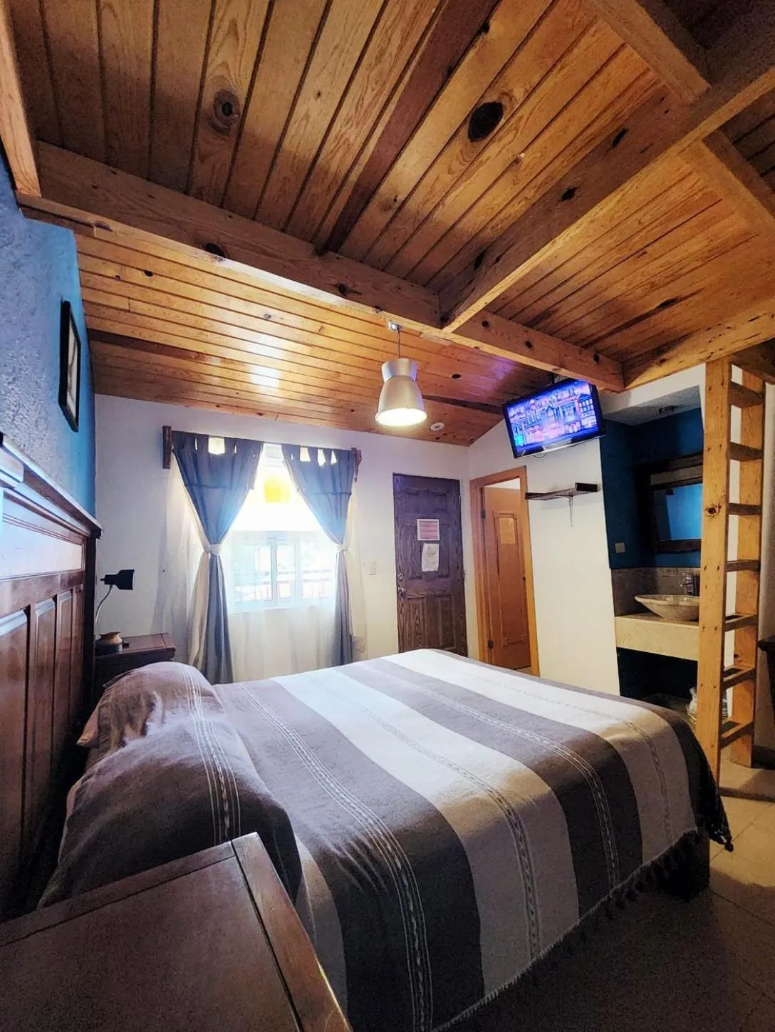 Bed in Hotel Ecológico Temazcal