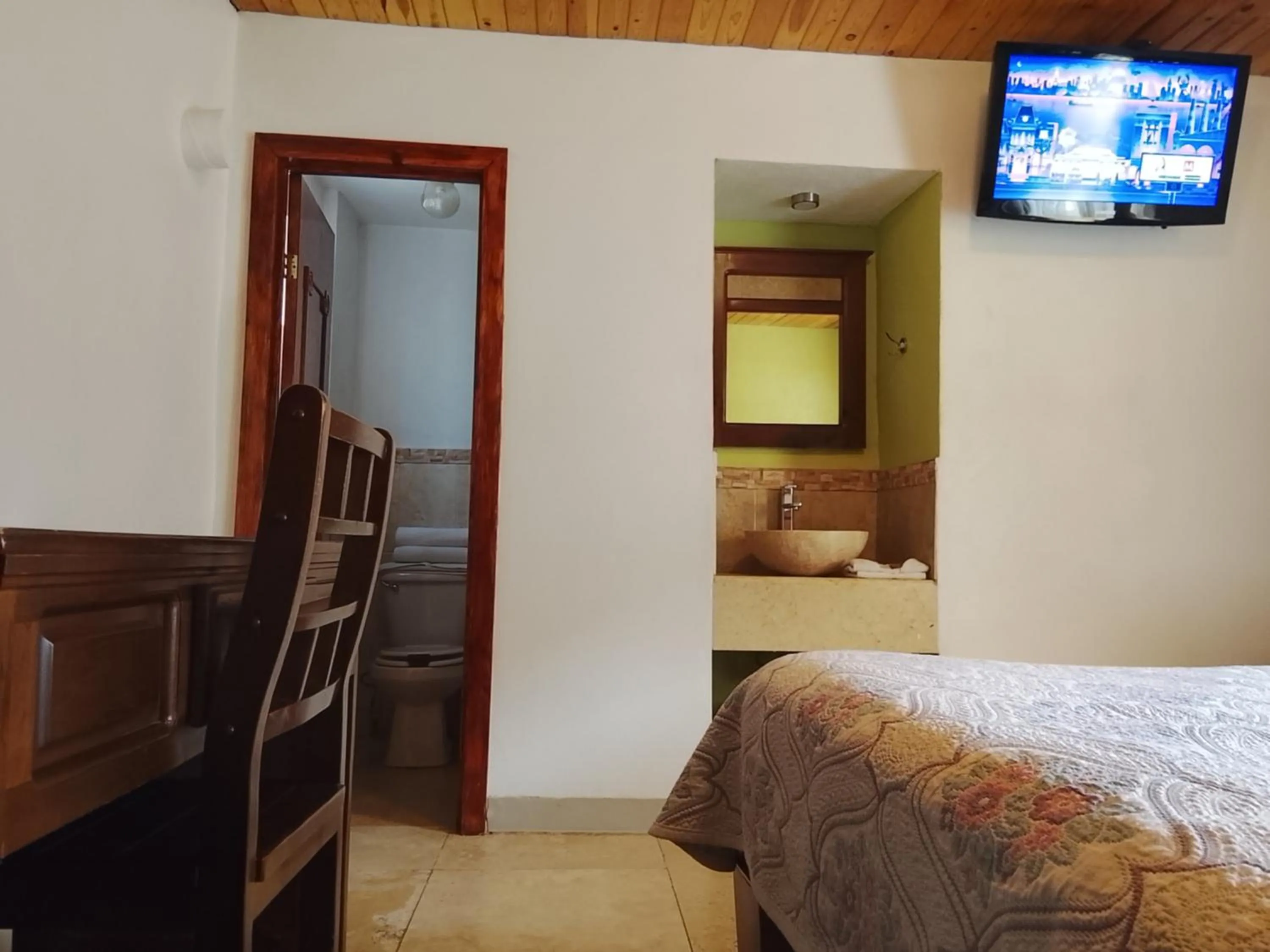 Bed in Hotel Ecológico Temazcal