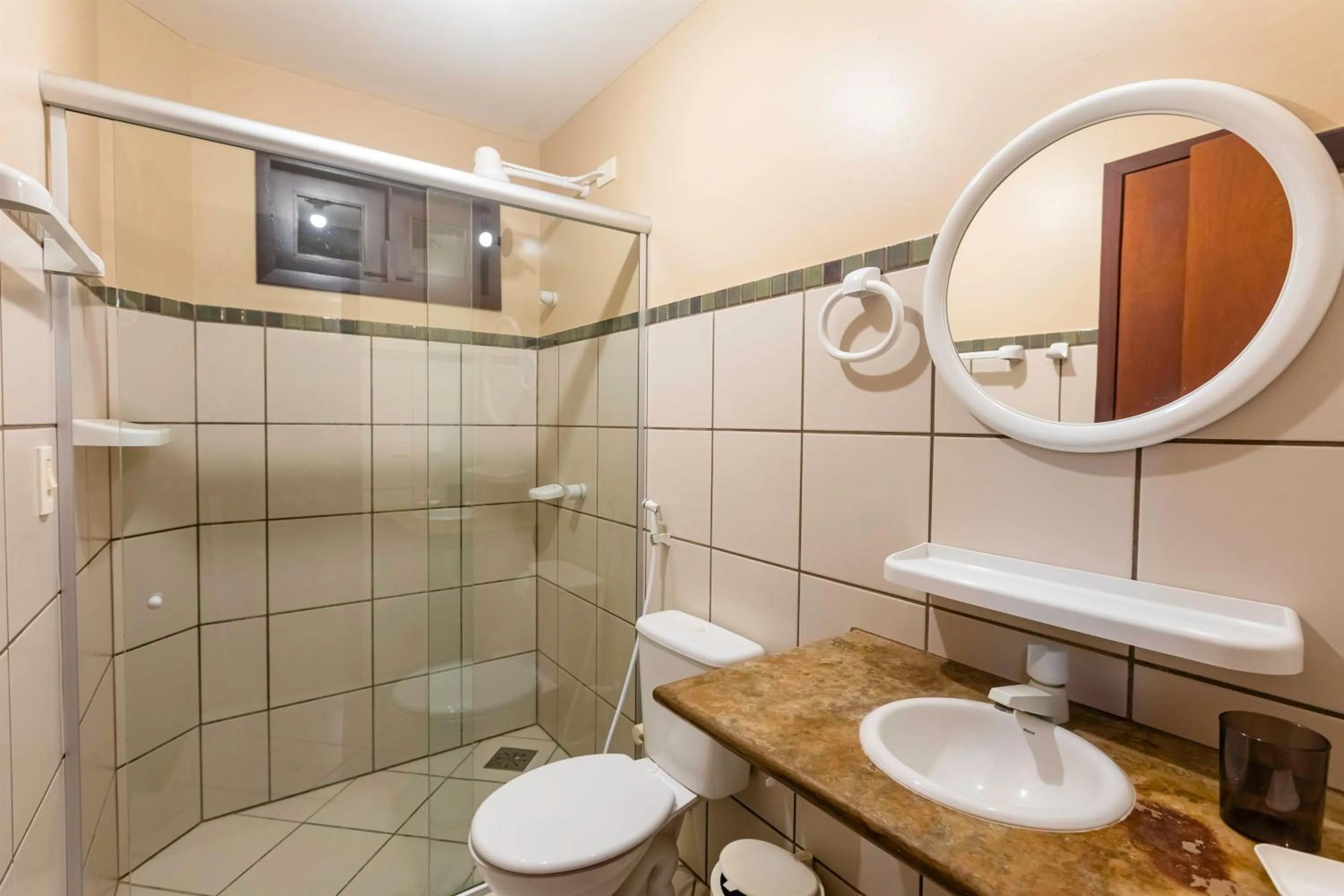 Bathroom in Sombra do Coqueiro Villas - 150m da Praia