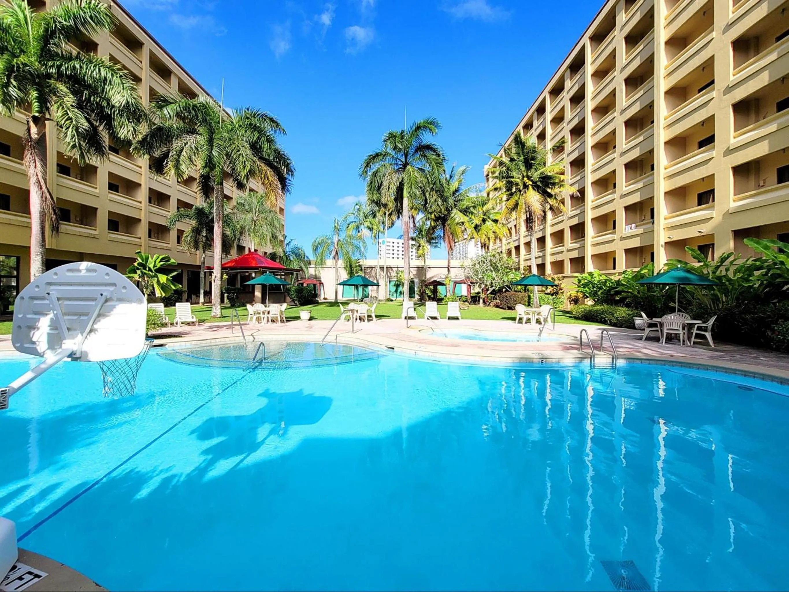 Swimming pool in Guam Plaza Resort