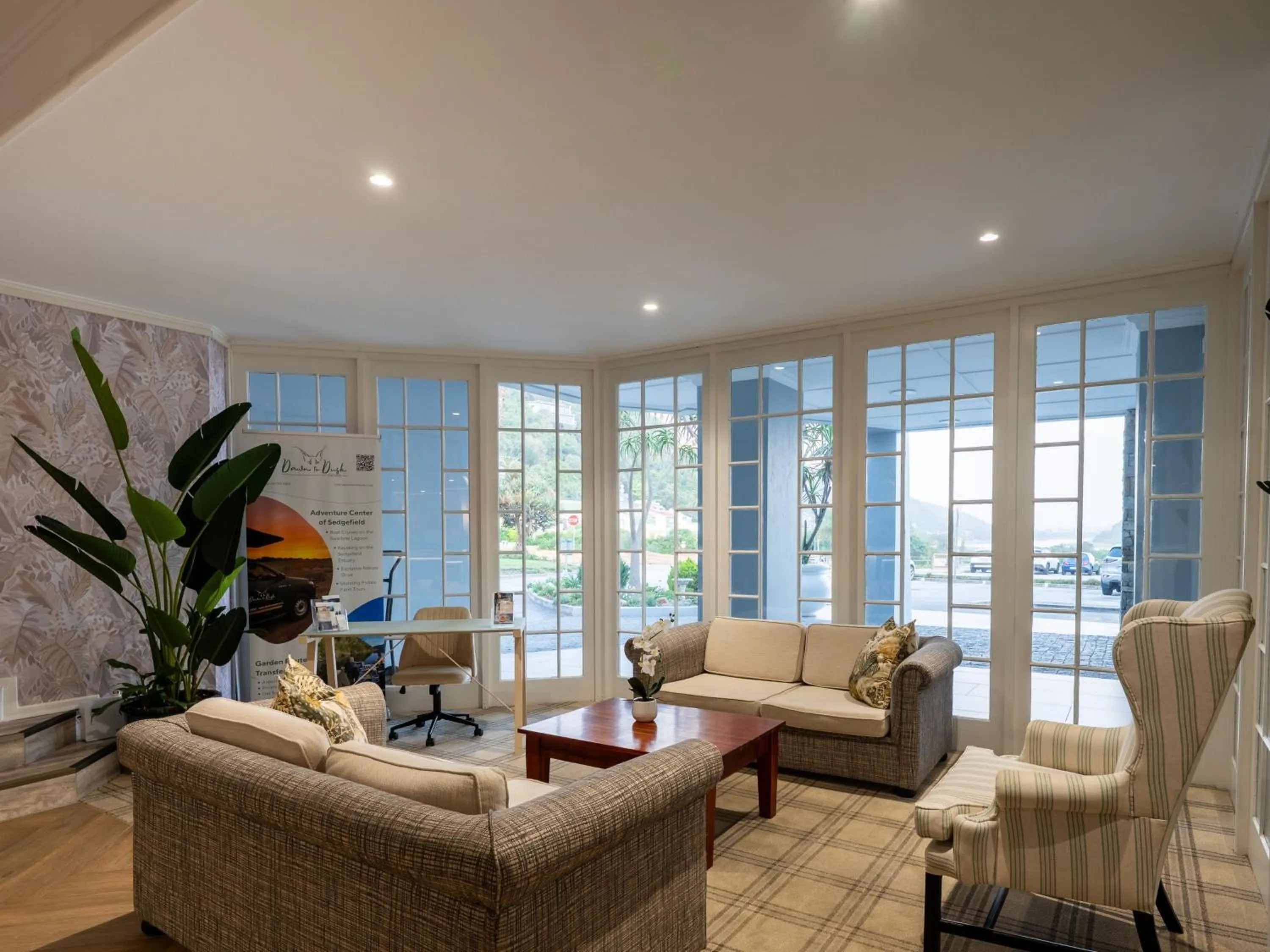 Living room in ANEW Resort Wilderness Garden Route