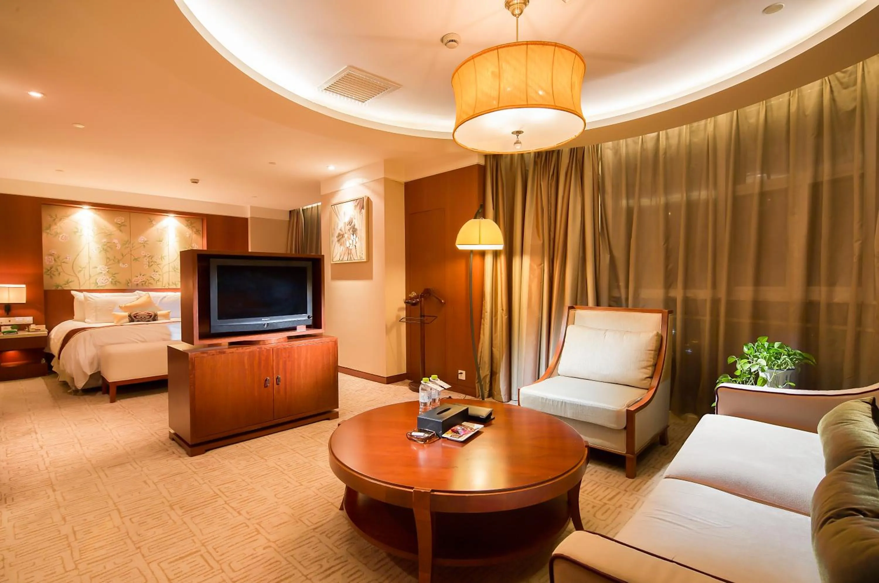 Living room, Seating Area in Landison Plaza International Hotel