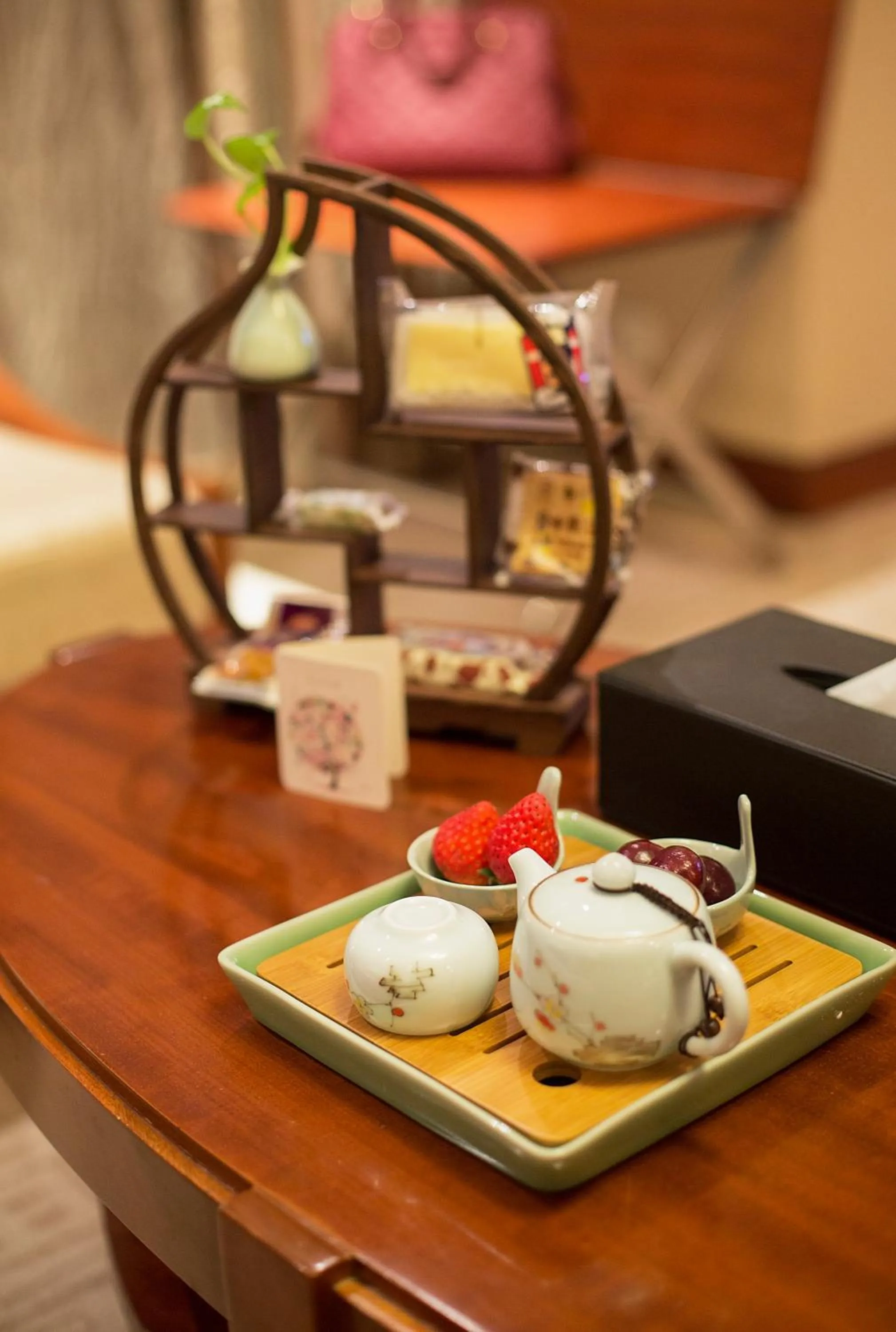 Living room in Landison Plaza International Hotel