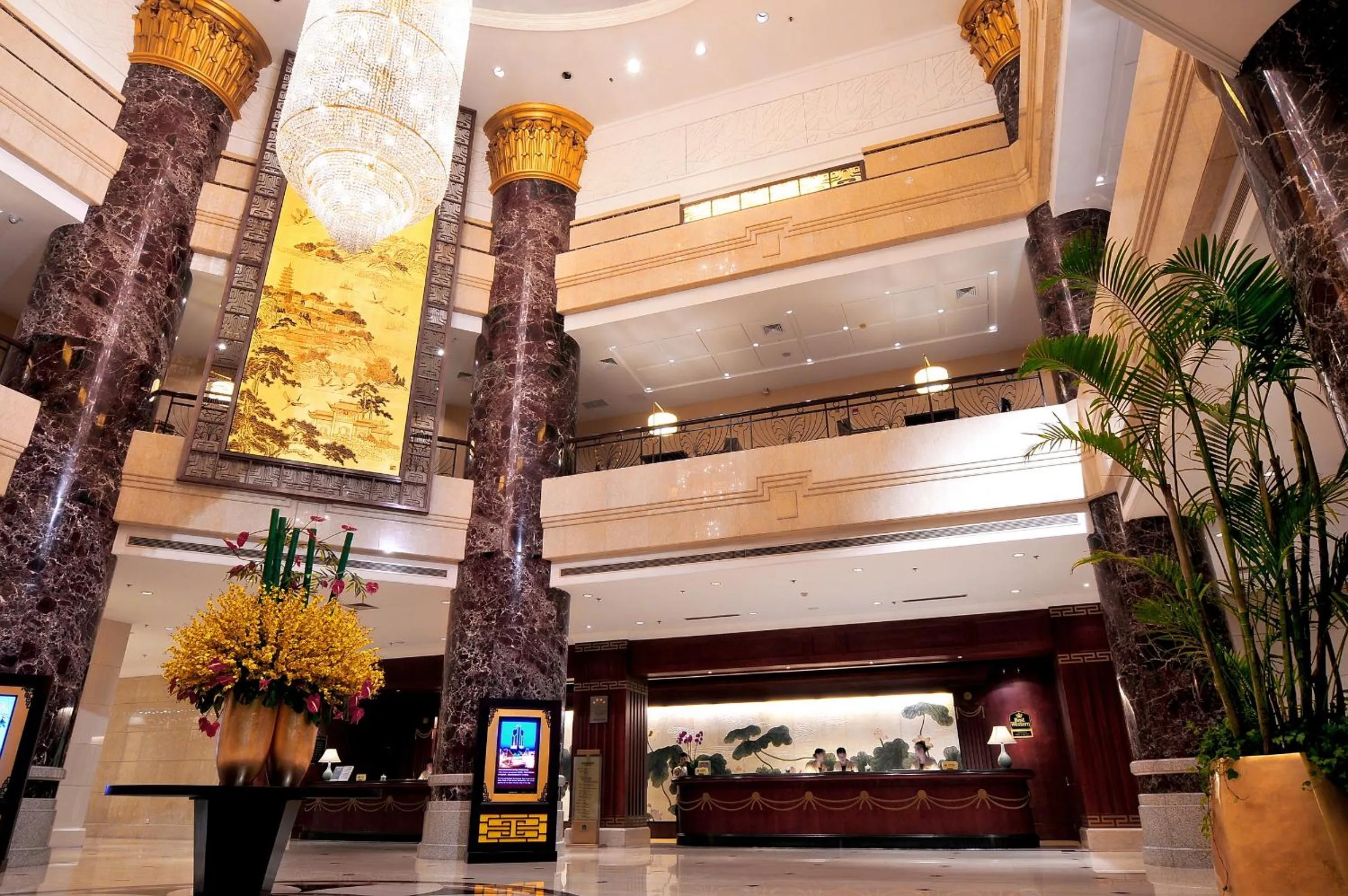 Lobby or reception in Landison Plaza International Hotel