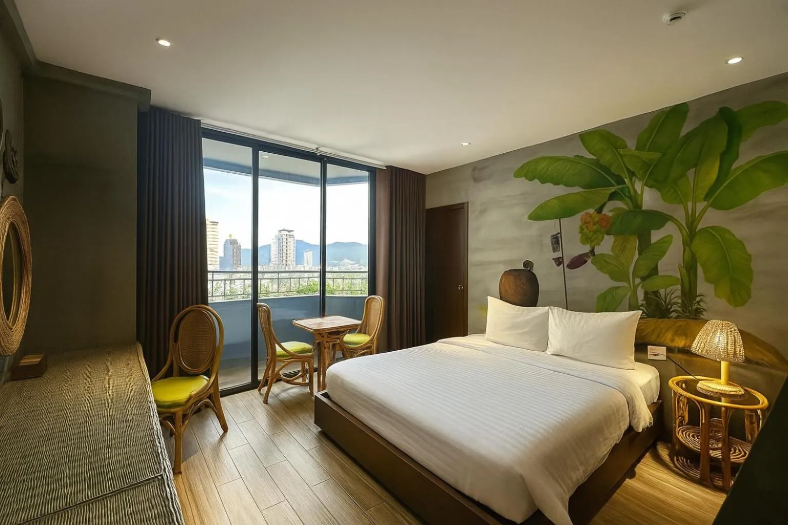 Bed in MissBamboo Hotel Nha Trang