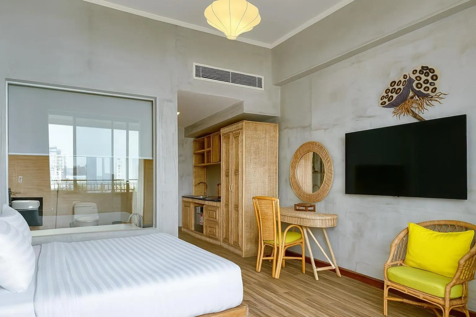 Bed in MissBamboo Hotel Nha Trang