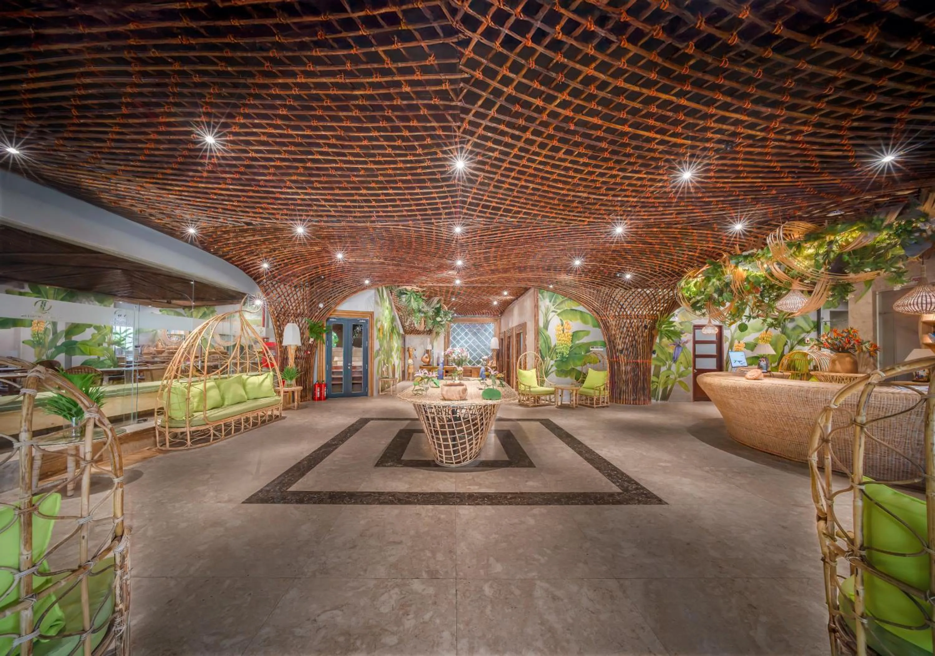 Lobby or reception in MissBamboo Hotel Nha Trang