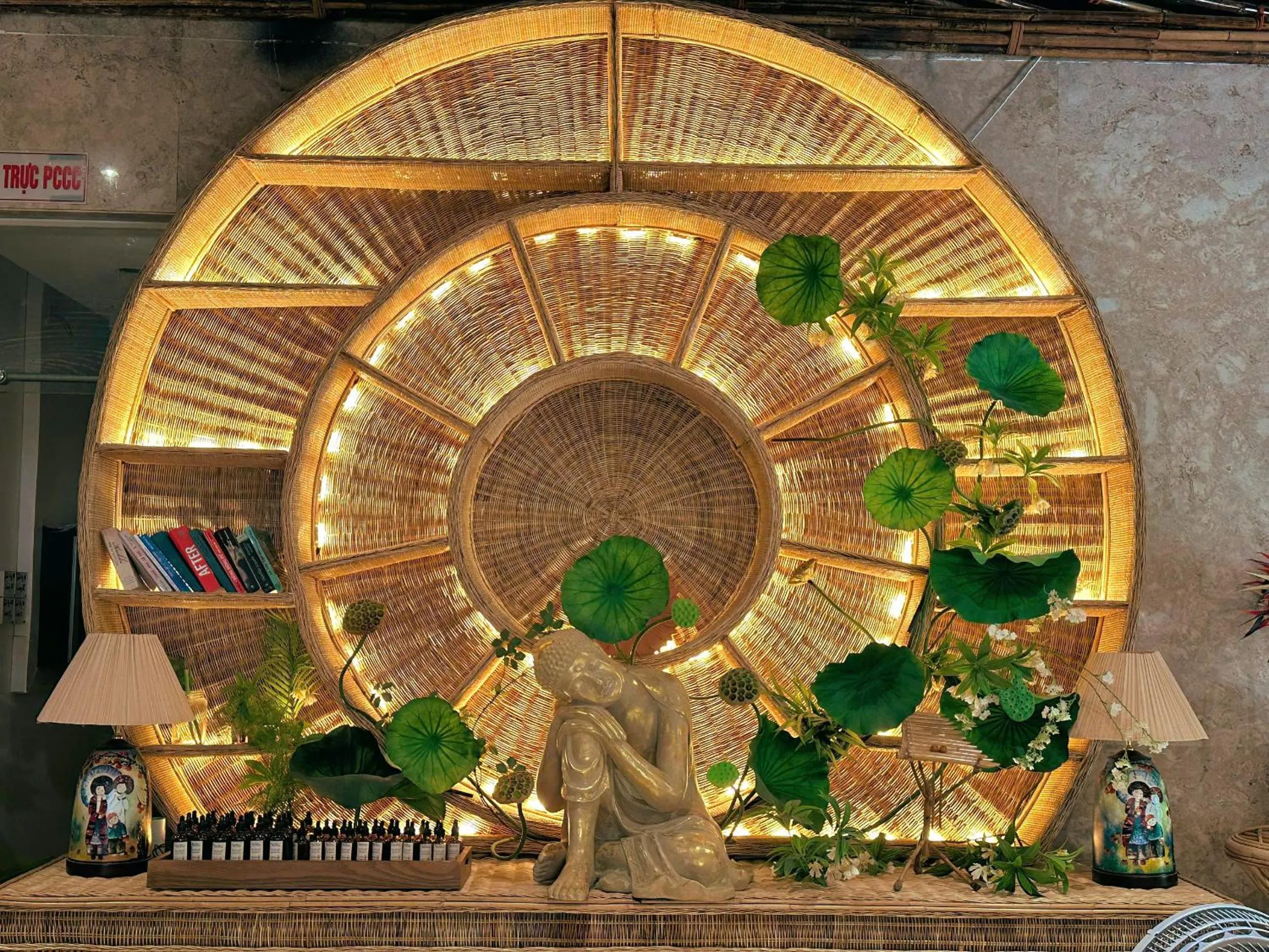 Decorative detail in MissBamboo Hotel Nha Trang