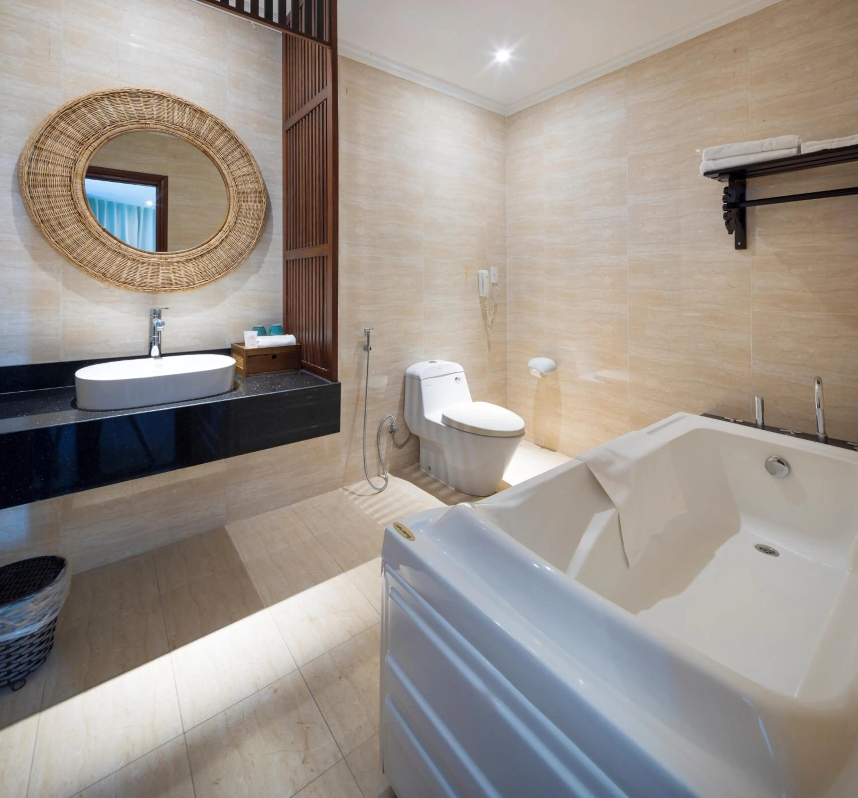 Toilet in MissBamboo Hotel Nha Trang