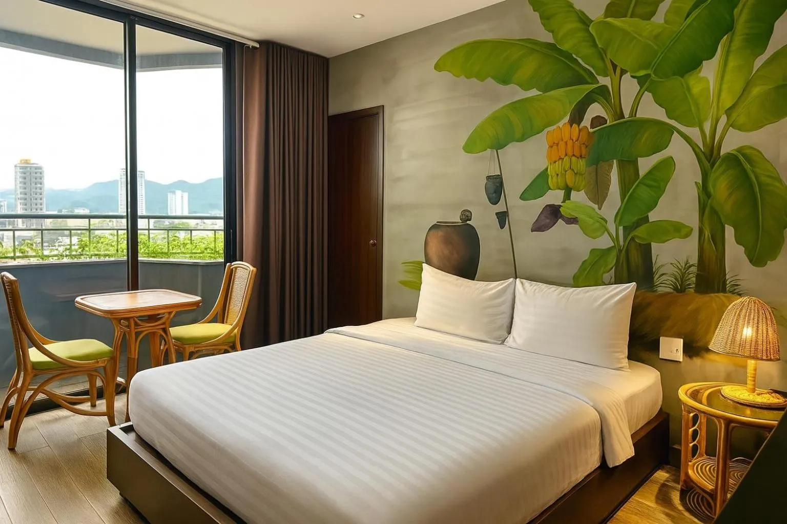 Bed in MissBamboo Hotel Nha Trang