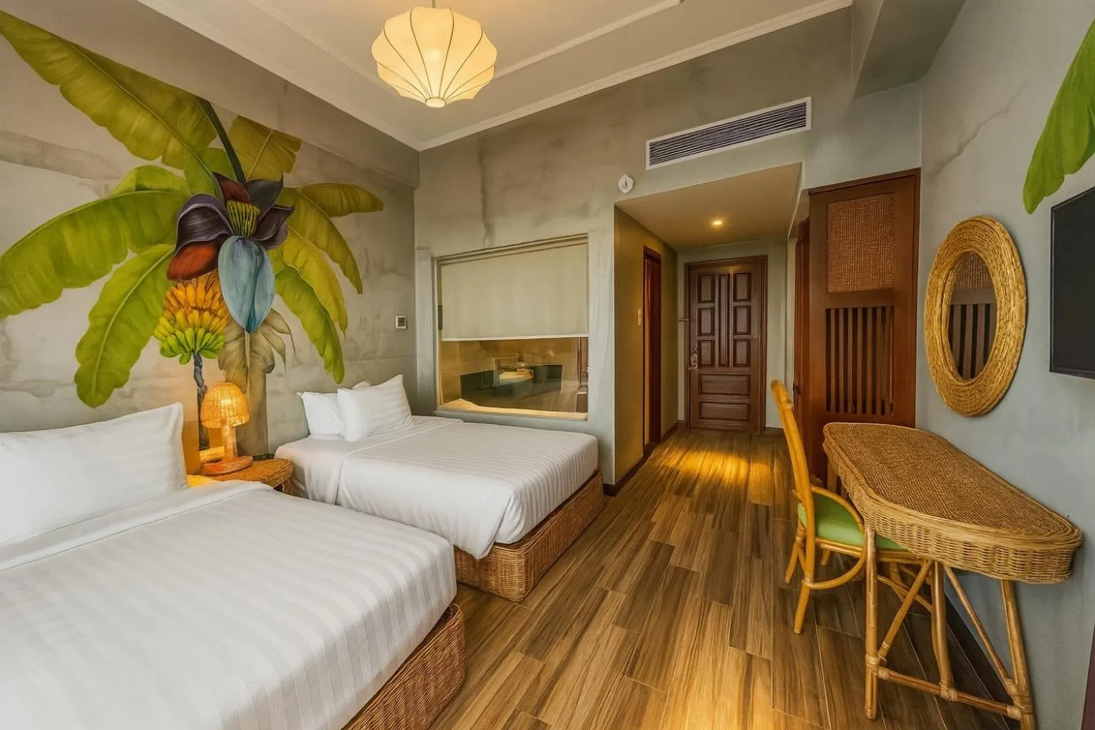 Bed in MissBamboo Hotel Nha Trang