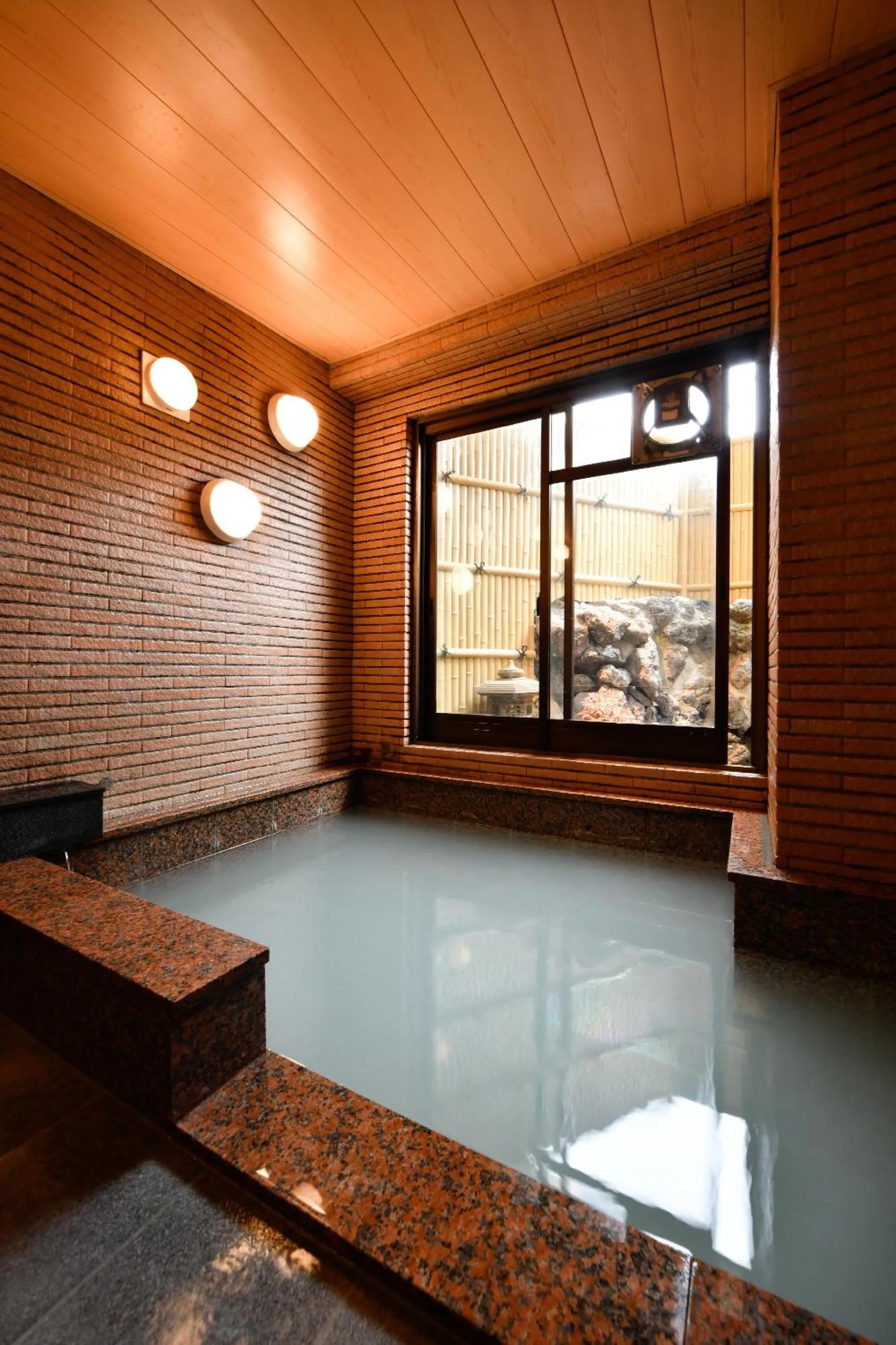 Hot Spring Bath in Ryokan Tamura