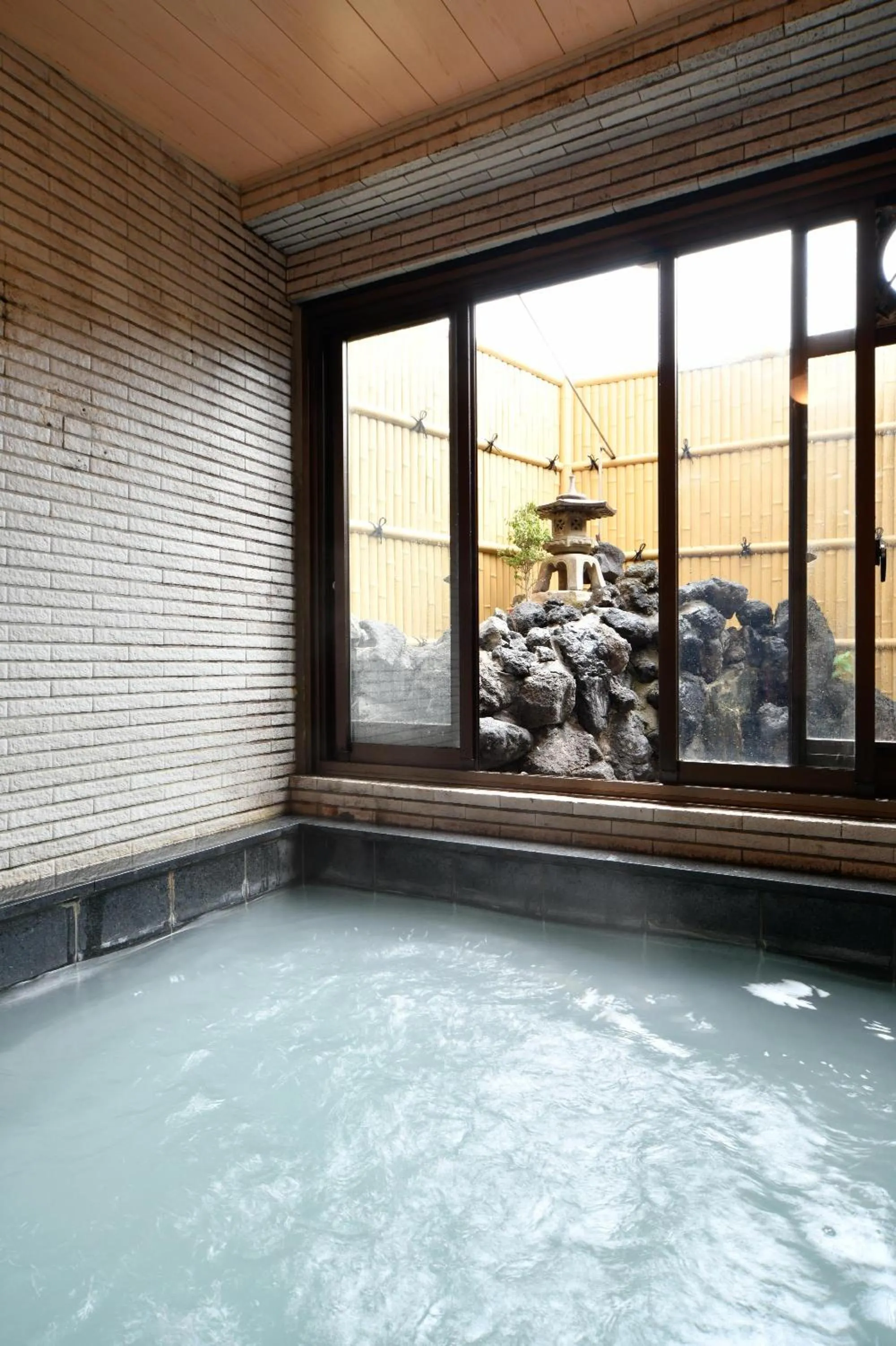 Hot Spring Bath in Ryokan Tamura