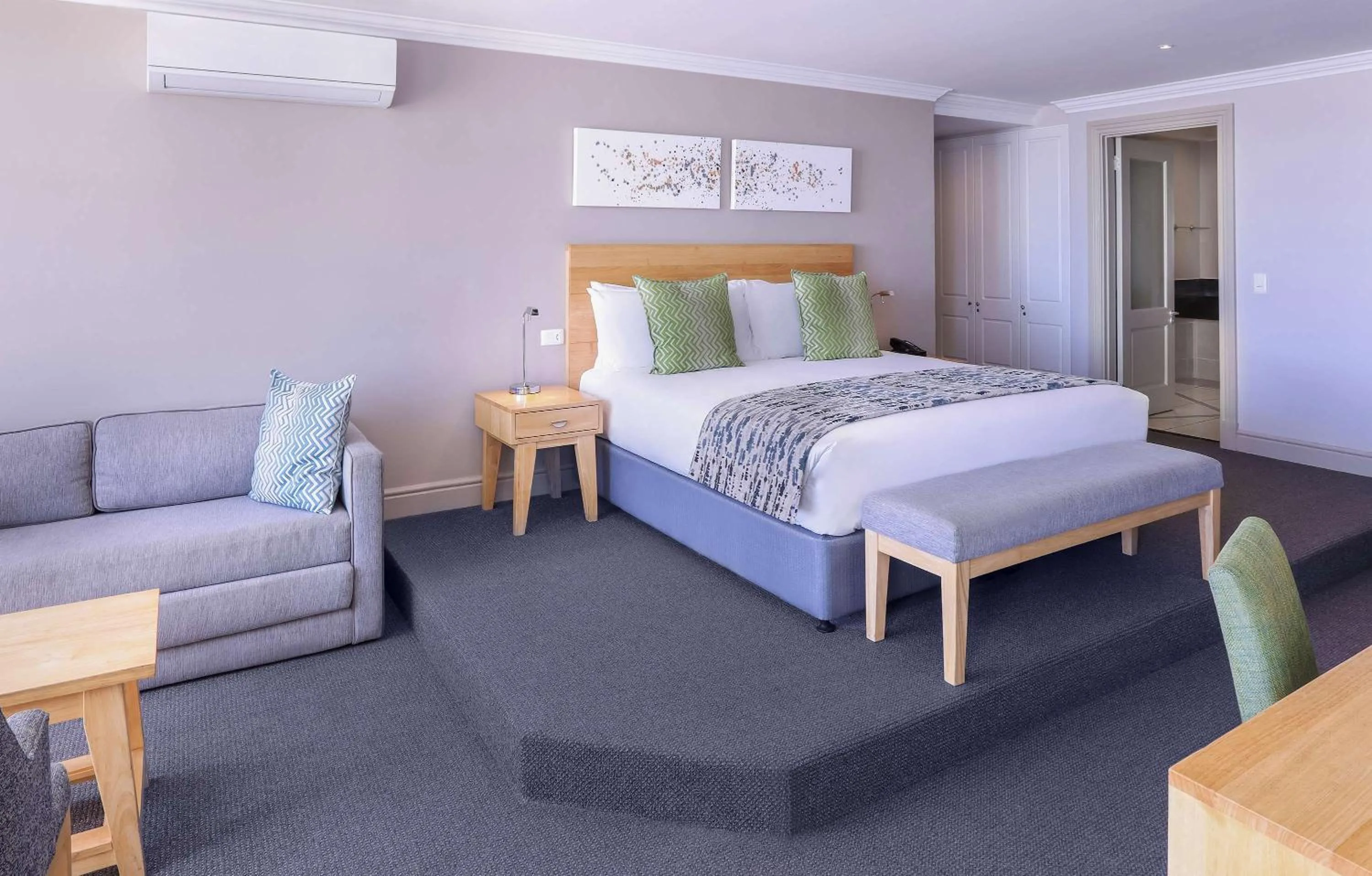 Bedroom, Bed in Southern Sun The Marine