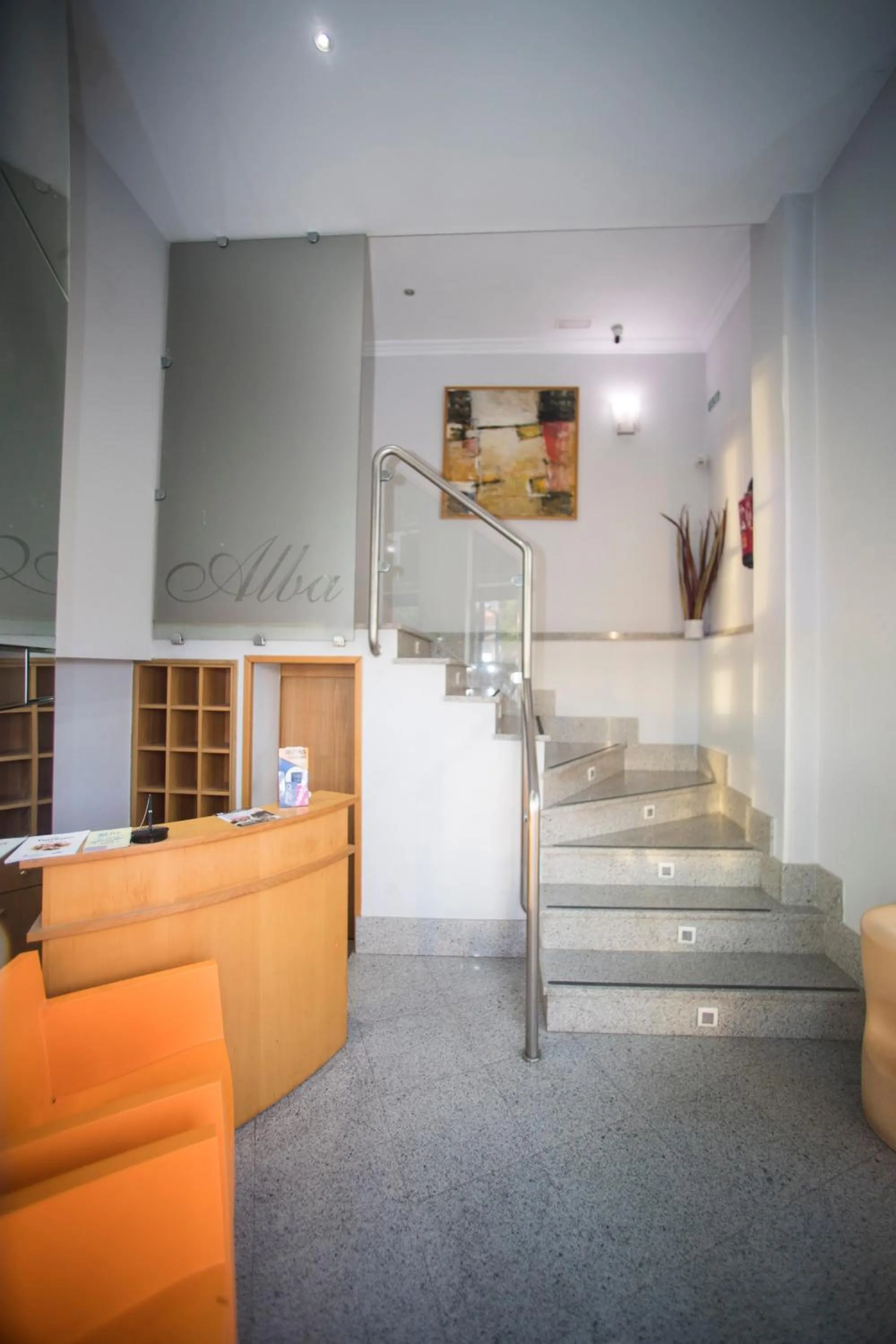 Lobby or reception in Hotel Alba