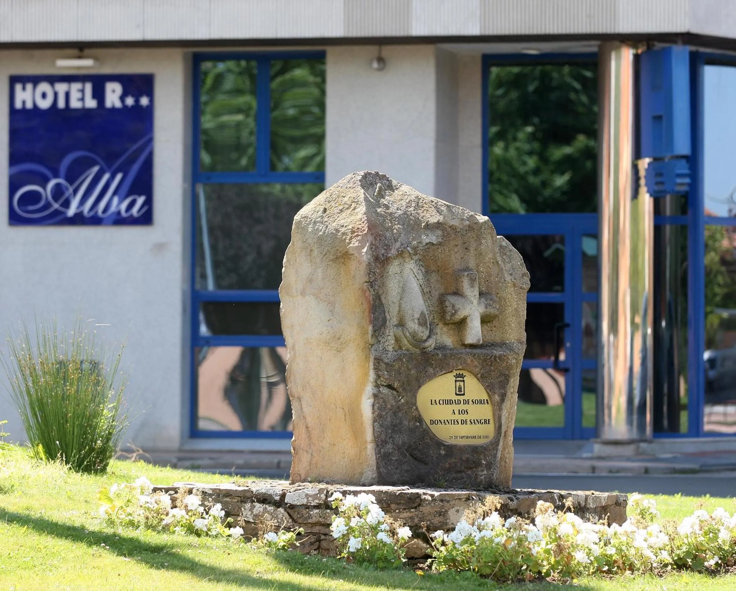 Facade/entrance in Hotel Alba